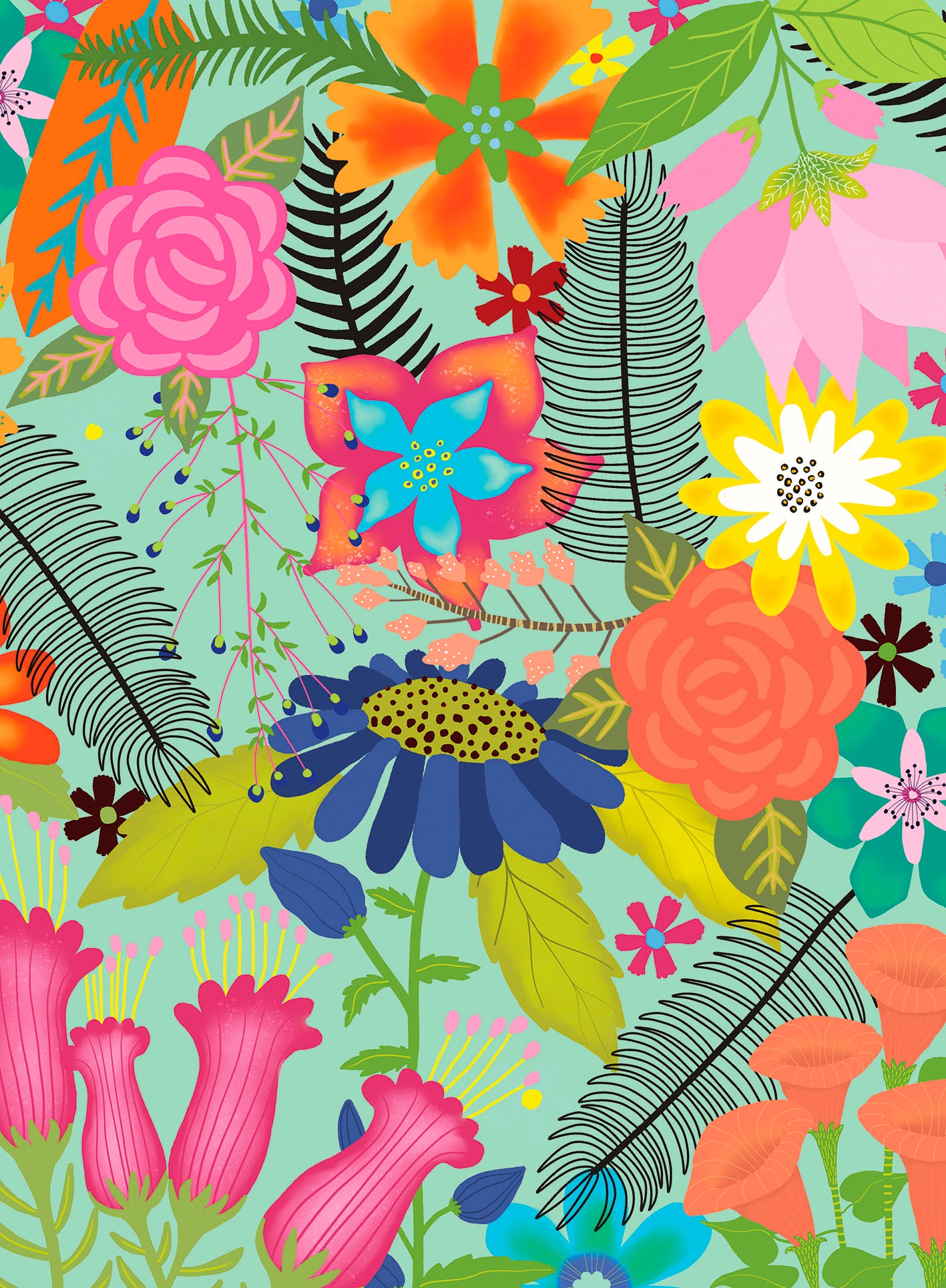 Ravensburger Puzzle »Blumenjungle«, Made in Germany
