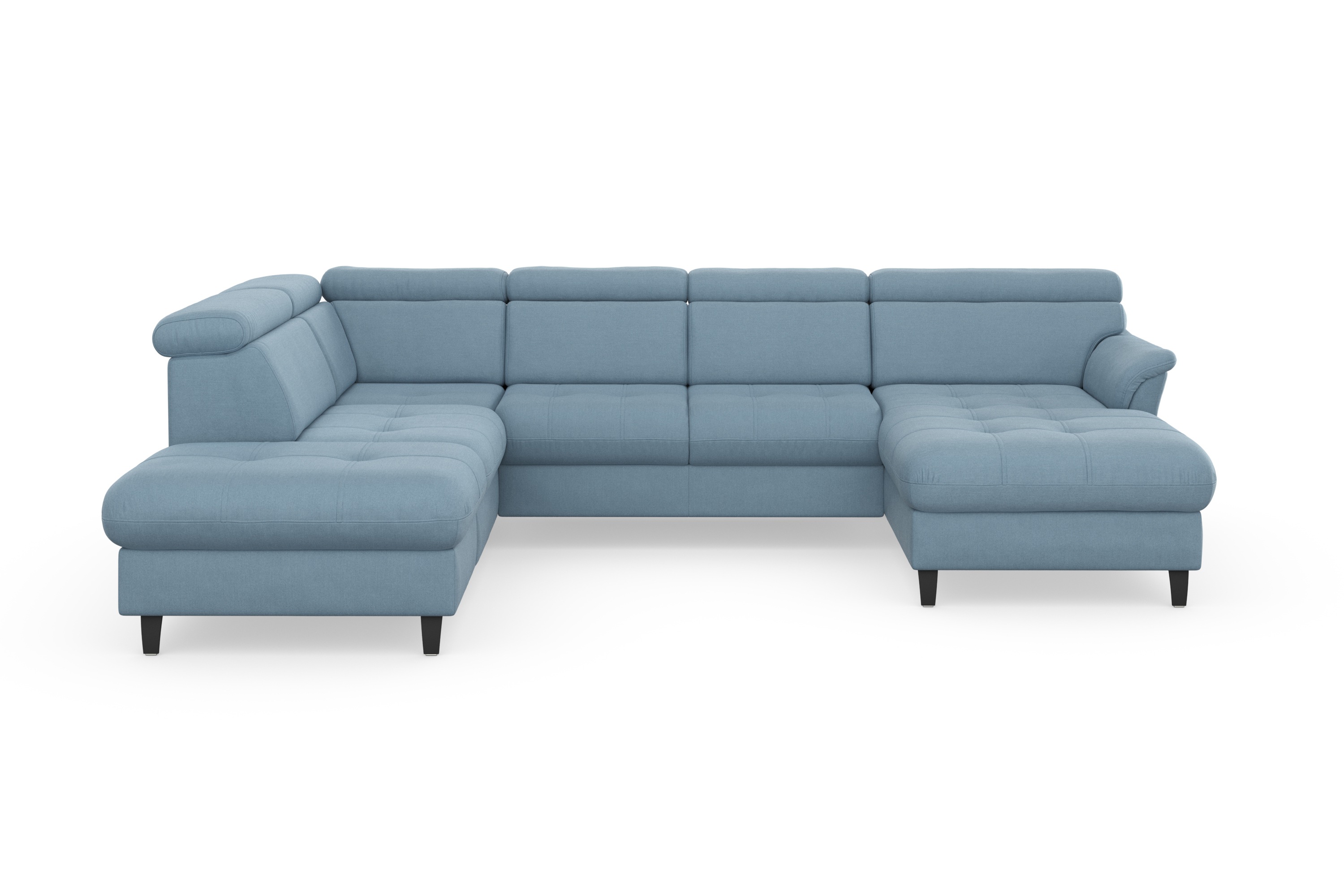 sit&more Wohnlandschaft "Marano U-Form" inklusive Kopfteilverstellung, optional Schlaffunktion & Bettkasten