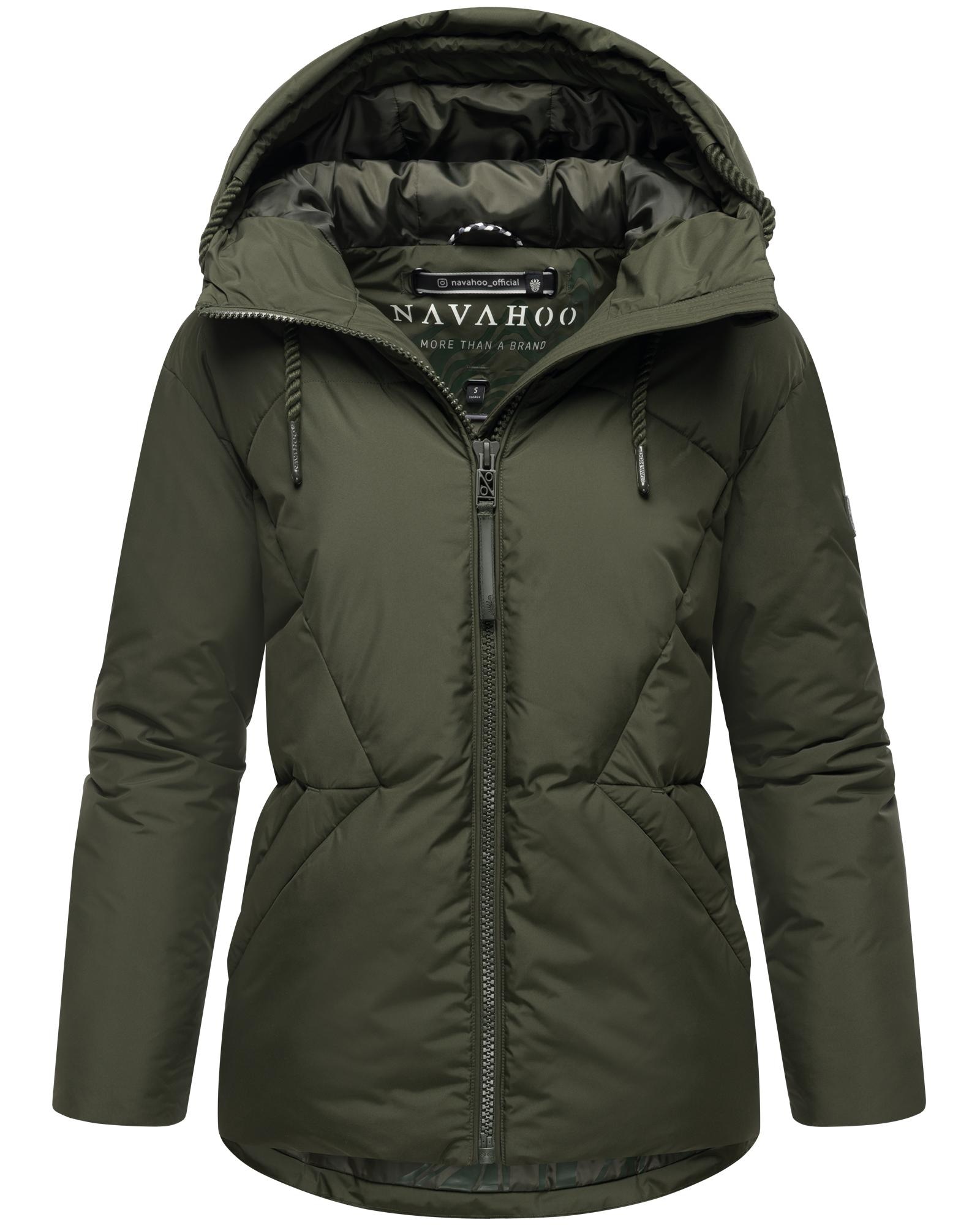 Navahoo Steppjacke »Pastellzauber 14«, mit Kapuze, Winterjacke mit Kapuze