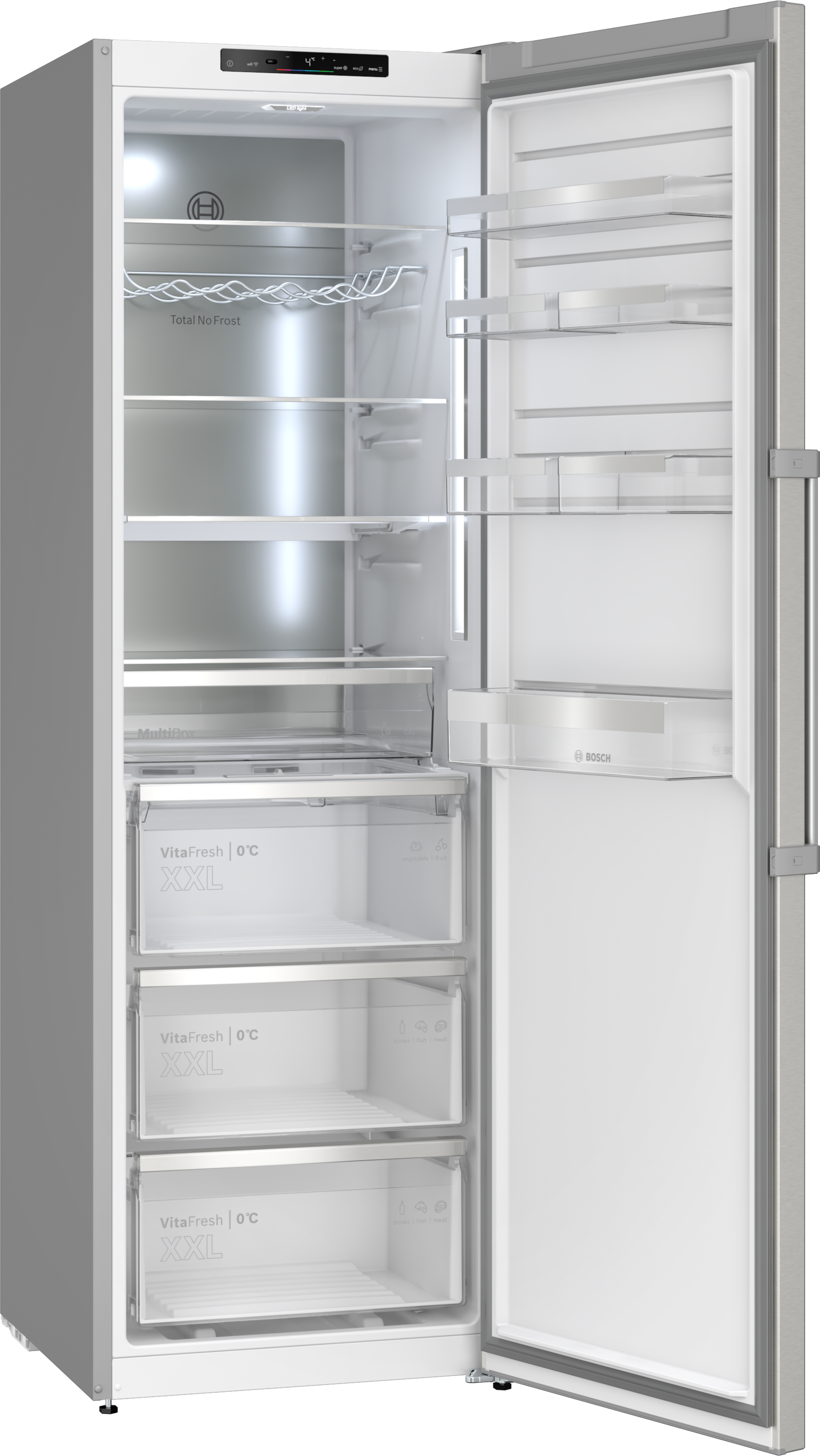 BOSCH Kühlschrank Serie 6 »KSN36AICM« 186,2 cm hoch 59,5 cm breit