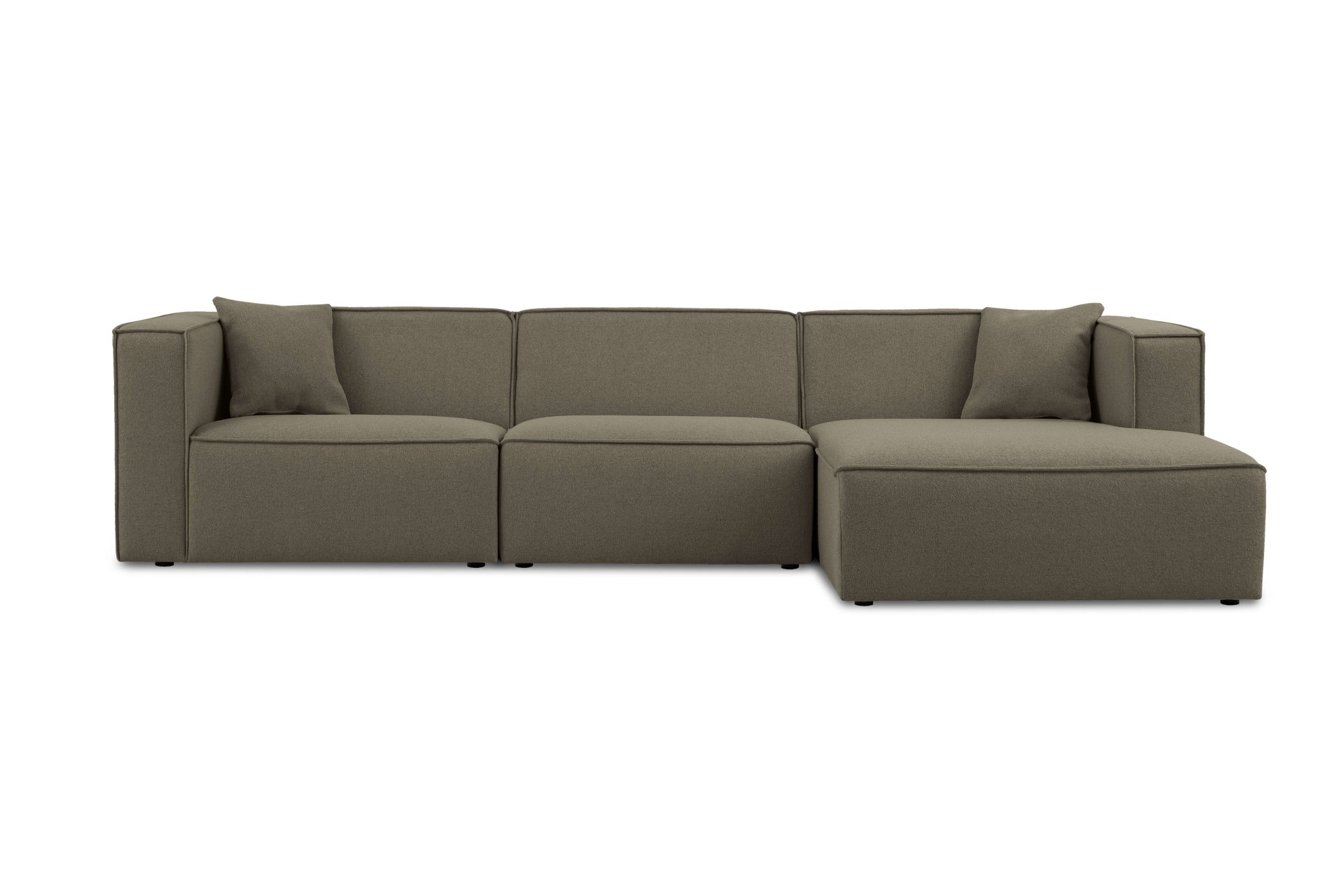 OTTO home Ecksofa "Tammie", Breite 312 cm, Webstoff fein, bodentief, mit We günstig online kaufen