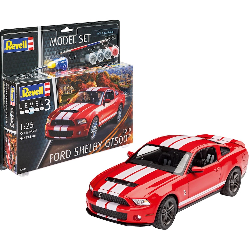 Revell® Modellbausatz »Model Set 2010 Ford Shelby GT500«, (Set), 1:25