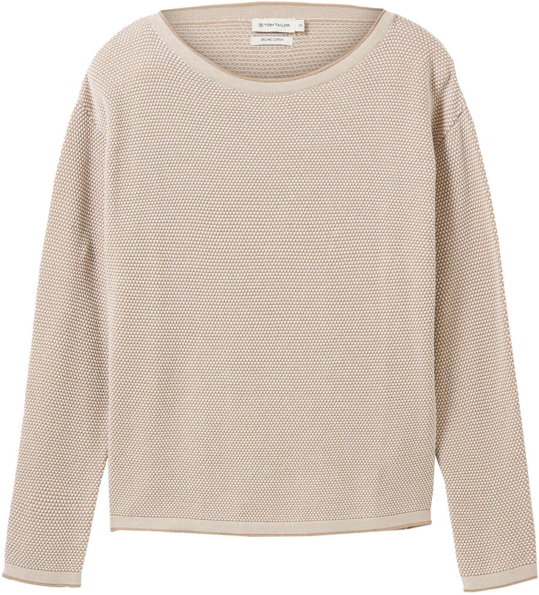 Tom Tailor 1033125 Women's Sweatshirt Beige 3