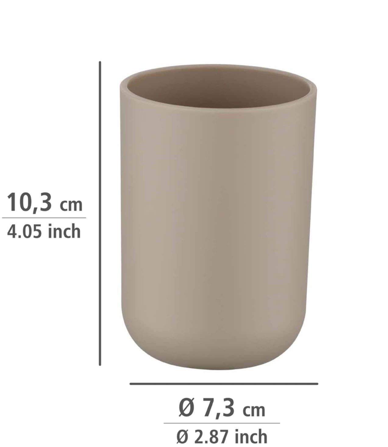 WENKO Badaccessoire-Set »Brasil« Seifenspender, Zahnputzbecher, WC-Garnitur & Kosmetikeimer