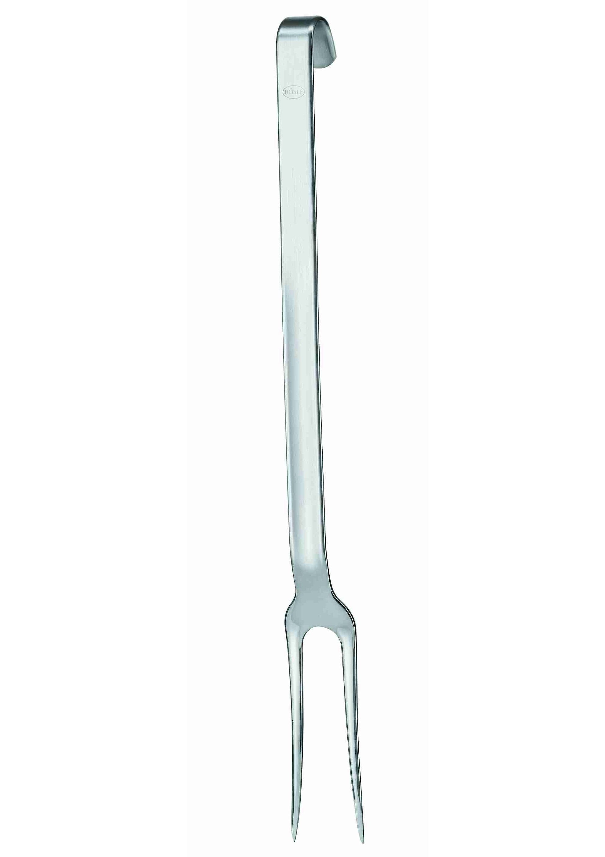 RÖSLE Fleischgabel Tranchiergabel für Fleisch, Hakengriff, spülmaschinengee günstig online kaufen