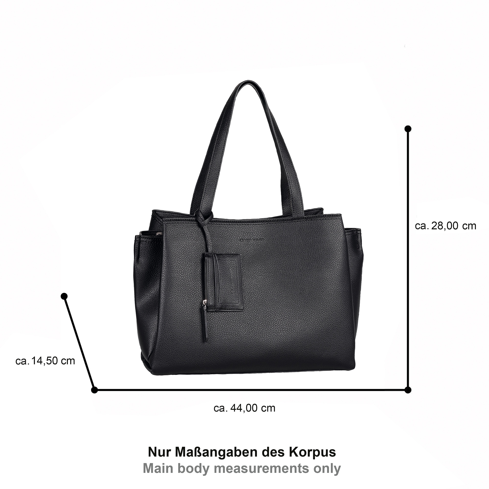 TOM TAILOR Shopper »Mayan« Damen Umhängetasche, ideal fürs Büro mit vielen Fächern