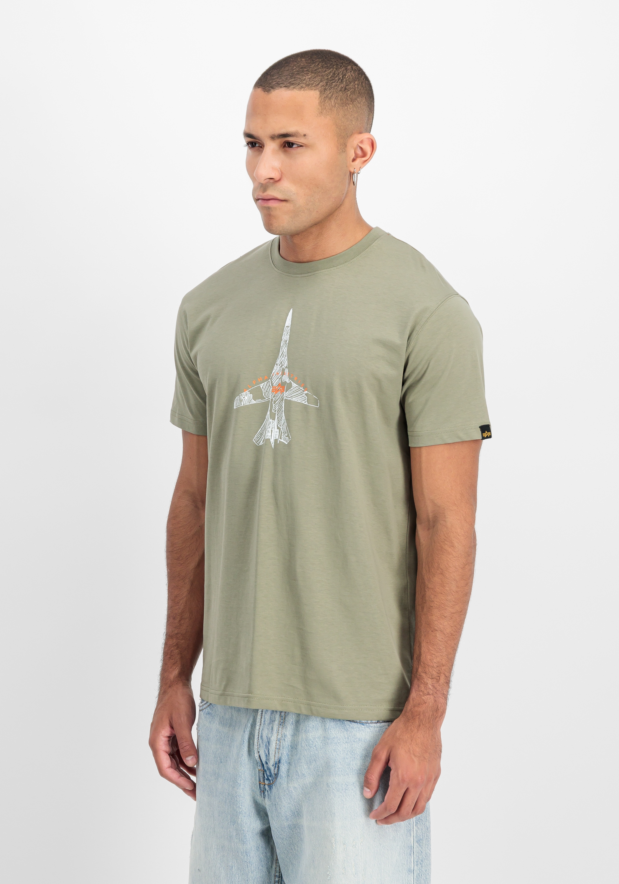 Alpha Industries "Air Force Sketch T-Shirt"