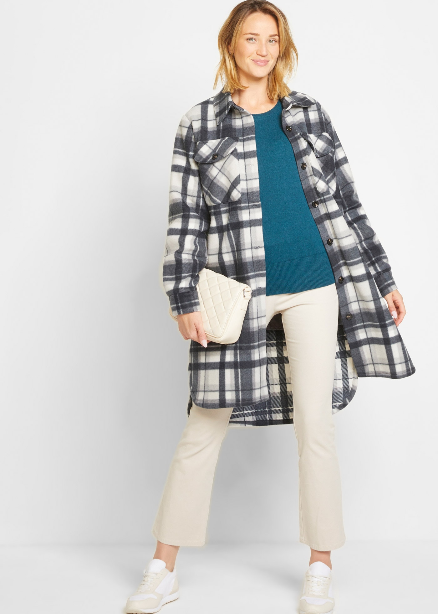 bonprix Strickpullover in schmaler Silhouette