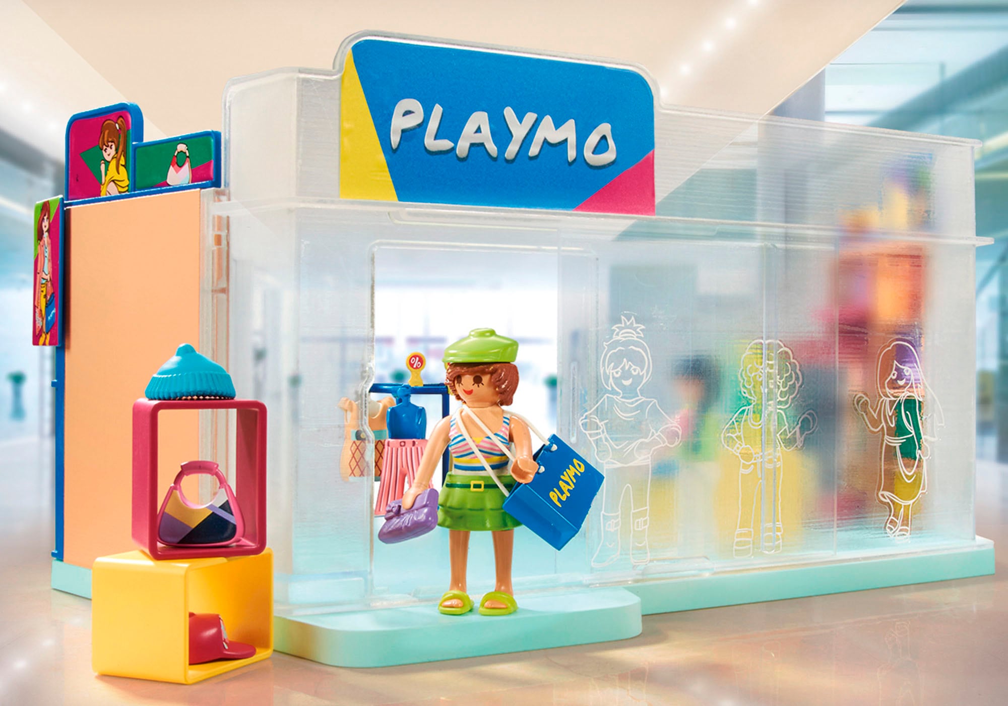 Playmobil® Konstruktions-Spielset »Fashion Store (71534), My Life«, (76 St.), Made in Europe