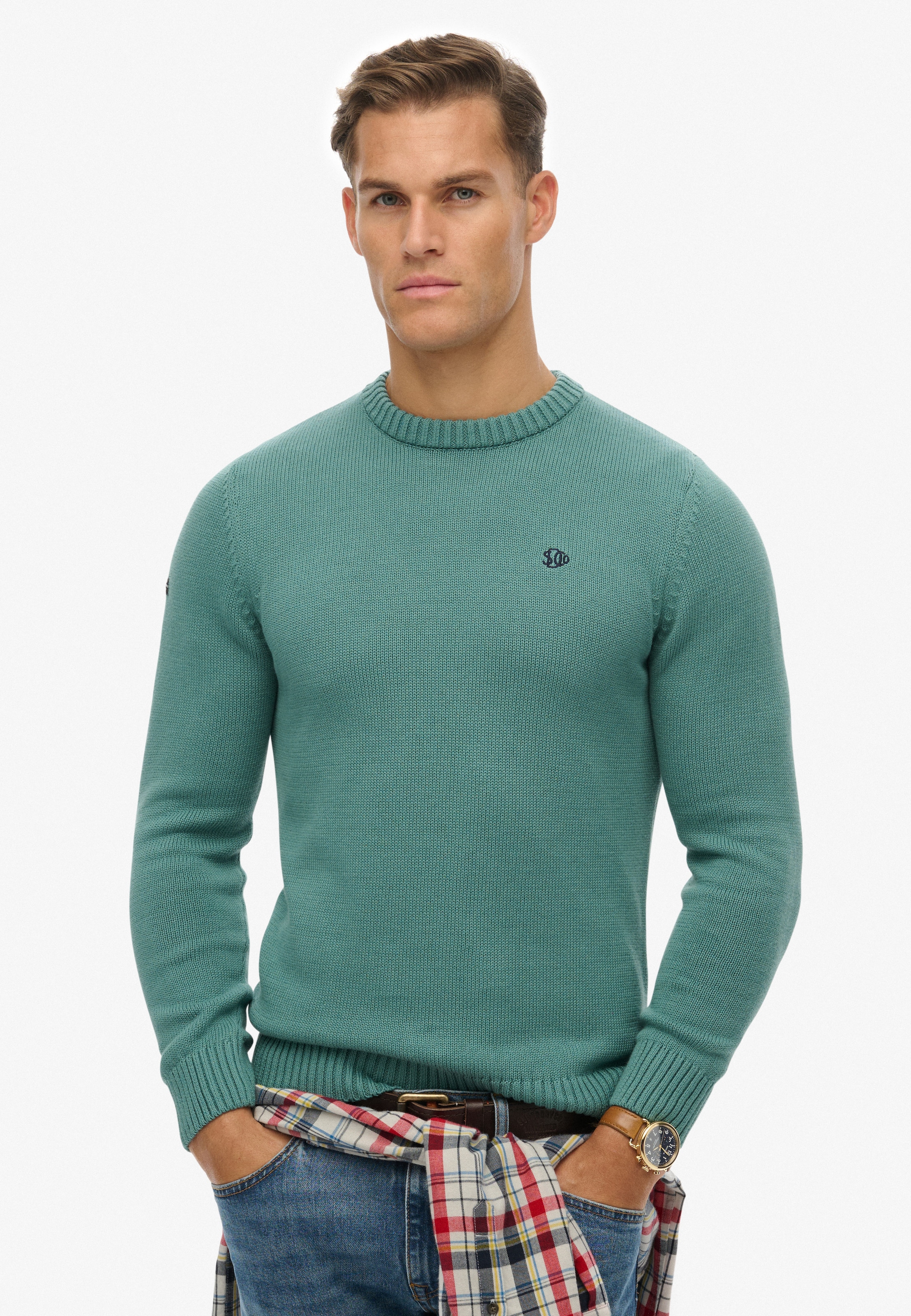 Superdry Strickpullover "PREPPY COTTON JUMPER" Baumwolle, regular fit günstig online kaufen