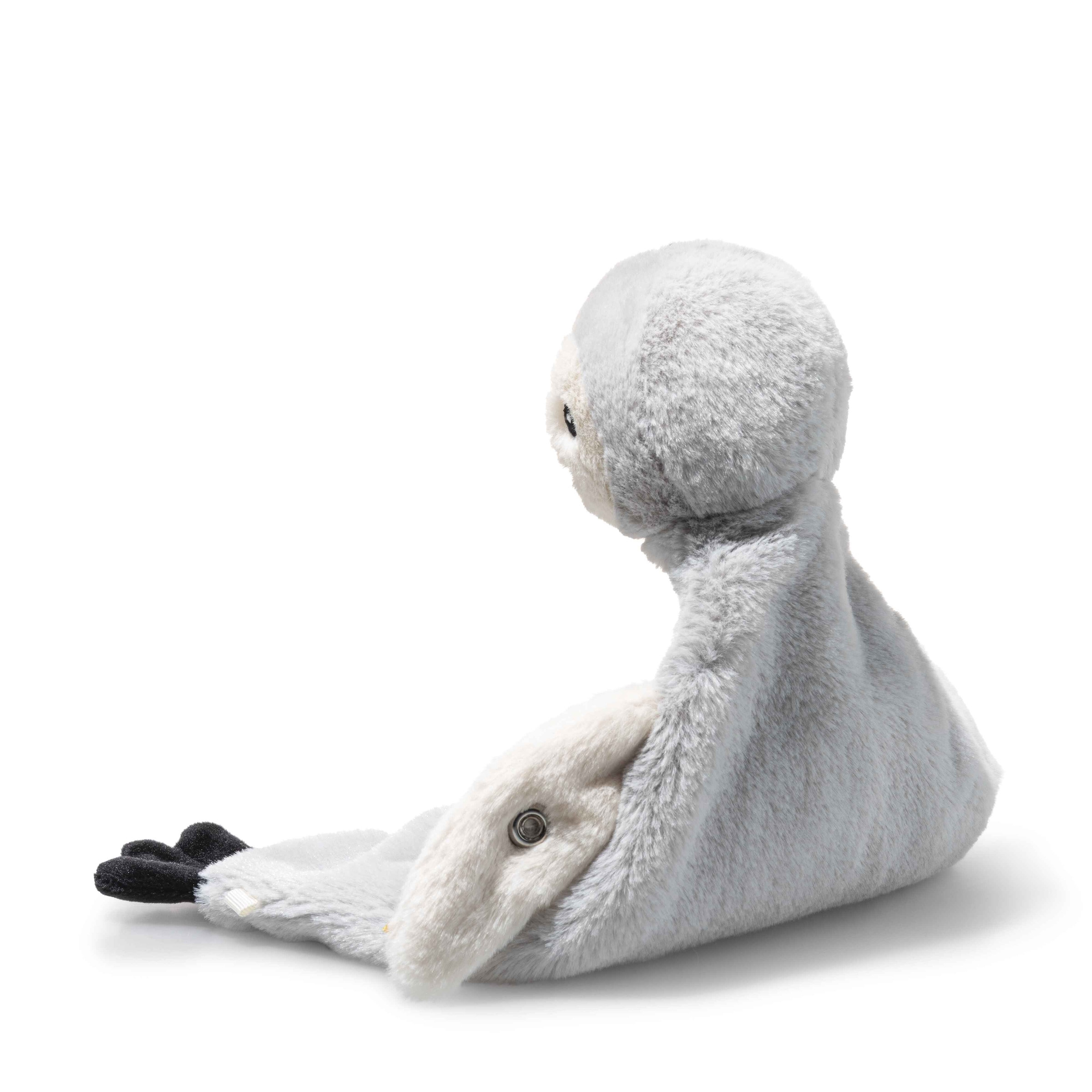 Steiff Schmusetuch »Lio Pinguin Schmusetuch, grau/weiß« 1 tlg. mit »Knopf im Ohr«