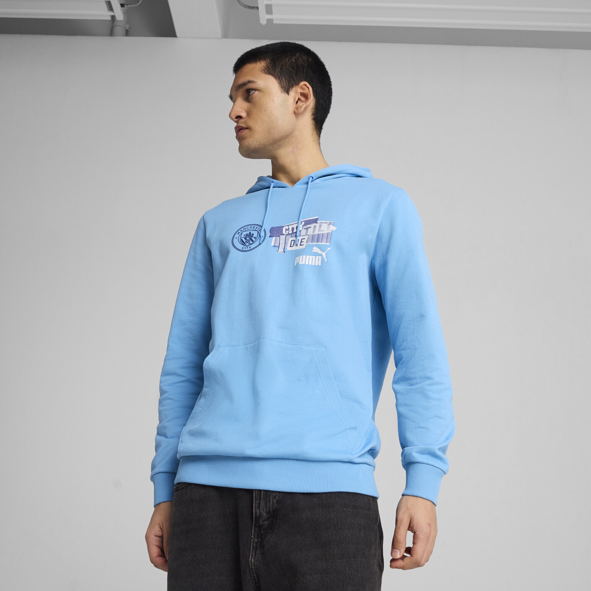PUMA Hoodie »Manchester City ftblNRGY Hoodie Herren«