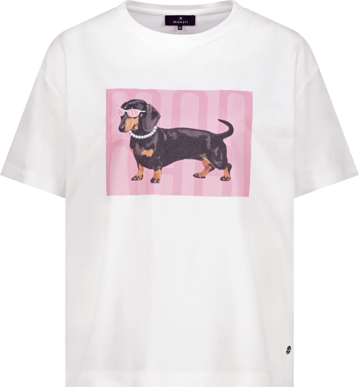 Monari Rundhalsshirt »Shirt Dackel« mit Frontprint