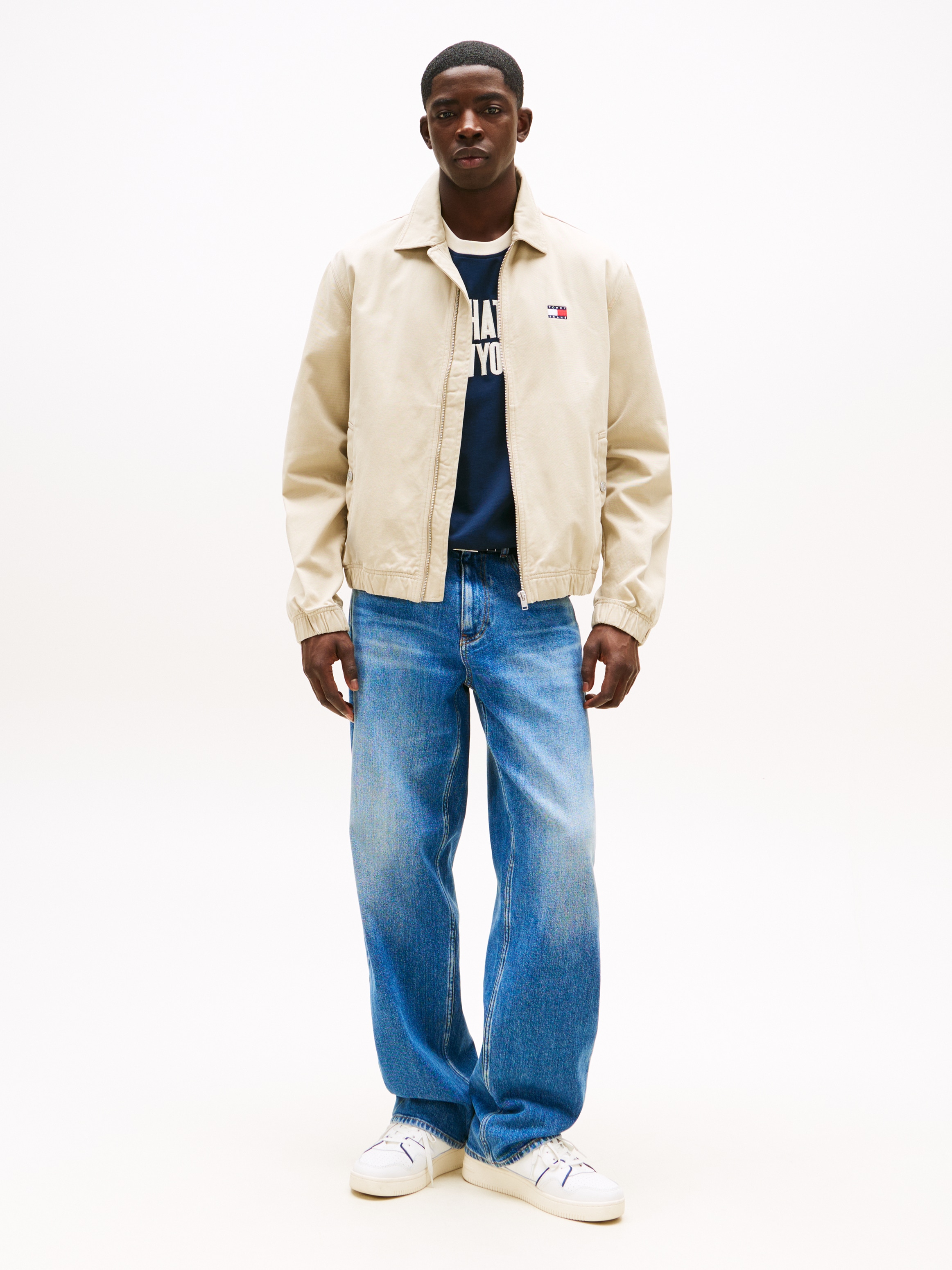 Tommy Jeans Loose-fit-Jeans »Jamie Loose Straight«, in blauer Waschung