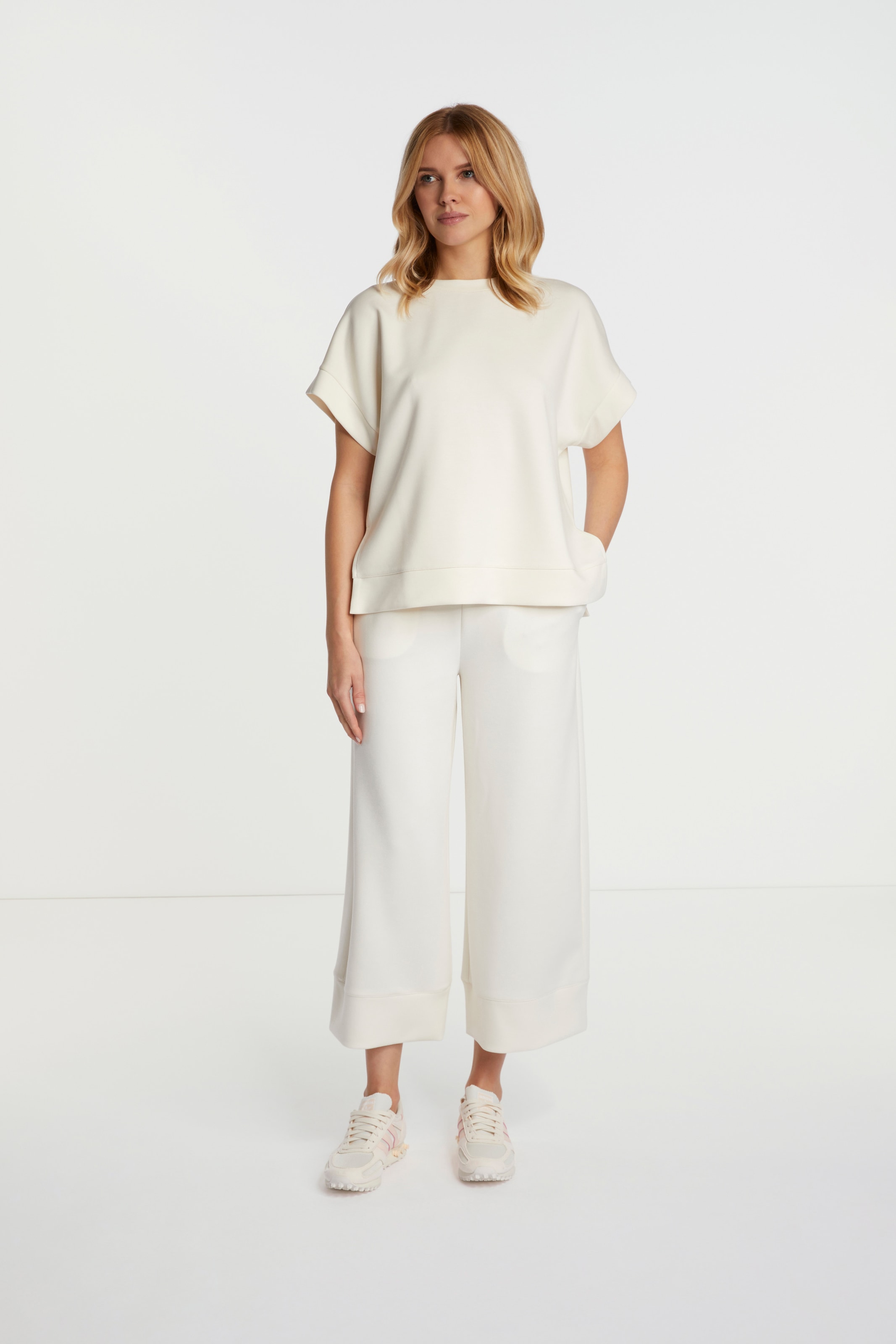 RICHROYAL Sweatshirt, aus weicher, fester, gepeachter Qualität