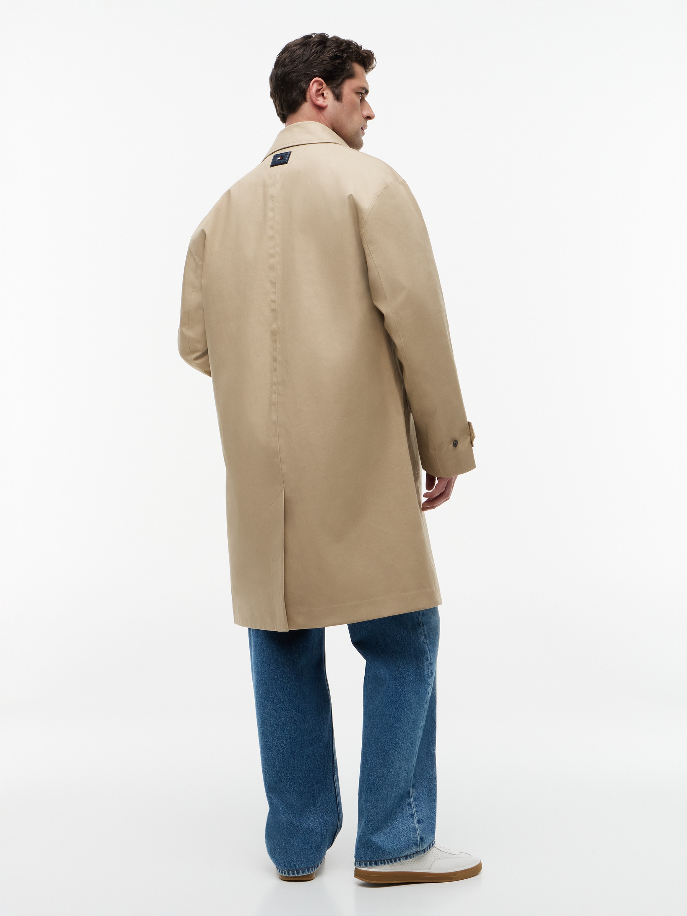 Tommy Hilfiger Langmantel »DC TECHNICAL COTTON CARCOAT«
