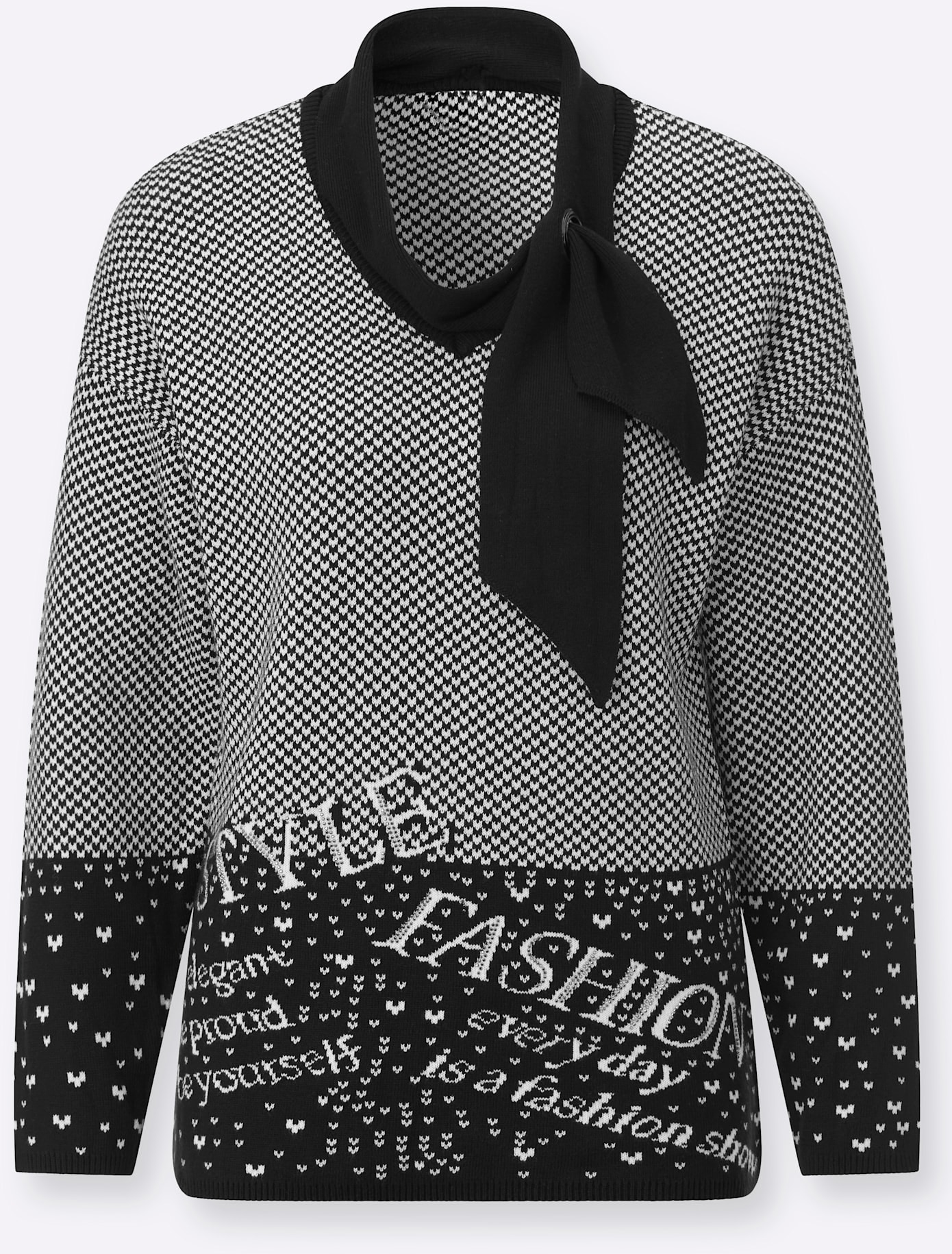 creation L Jacquardpullover »Modal-Baumwoll-Pullover«