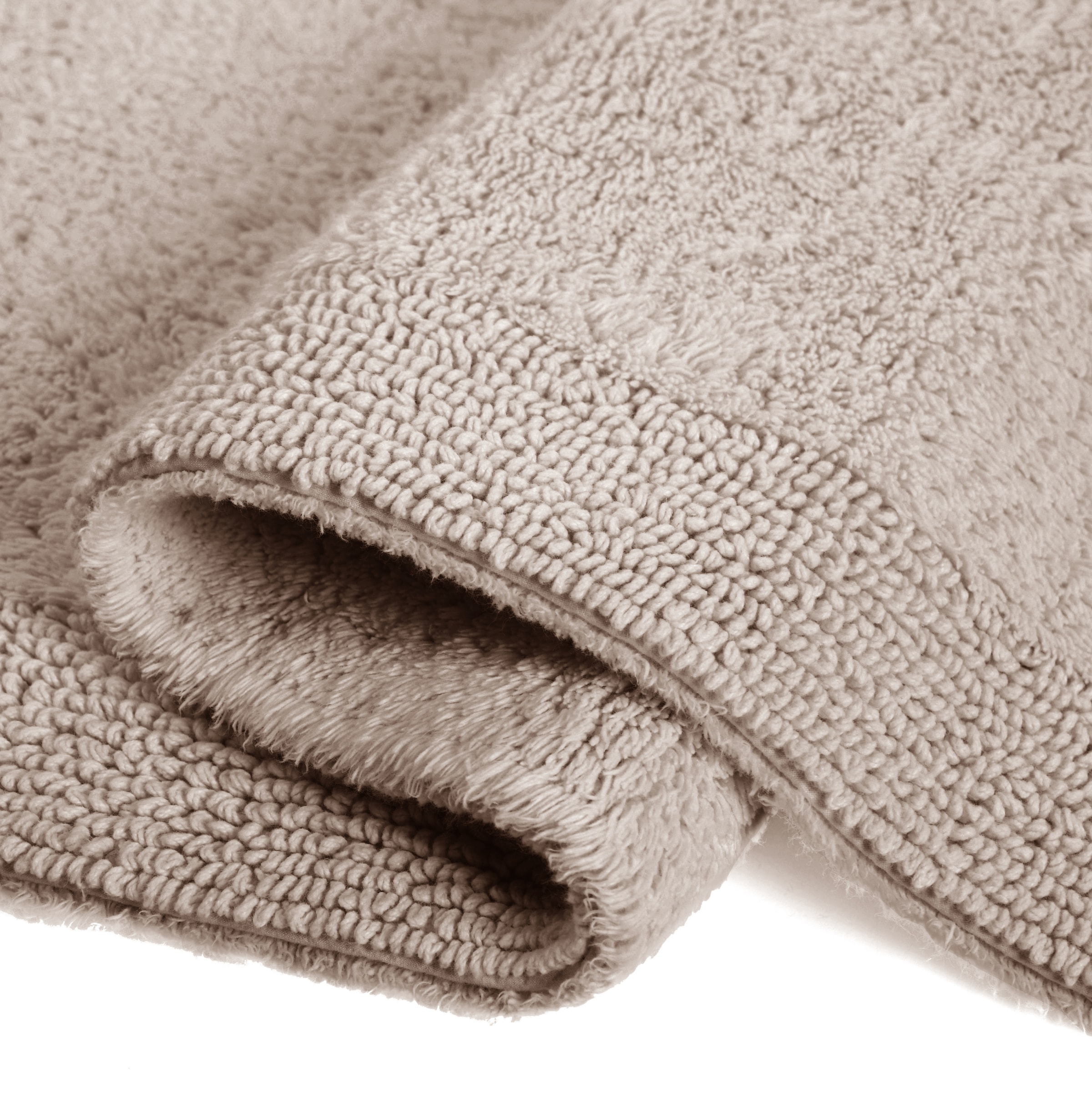 OTTO home Badematte »Kapra, Badvorleger, Badezimmer Teppich« Höhe 14 mm beidseitig nutzbar | fußbodenheizungsgeeignet | strapazierfähig mit Bordüre, Badteppich, Badematte, Baumwolle