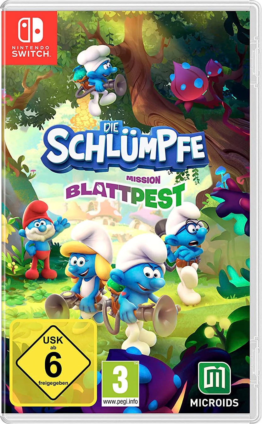 Astragon Spielesoftware »Die Schlümpfe: Mission Blattpest«, Nintendo Switch