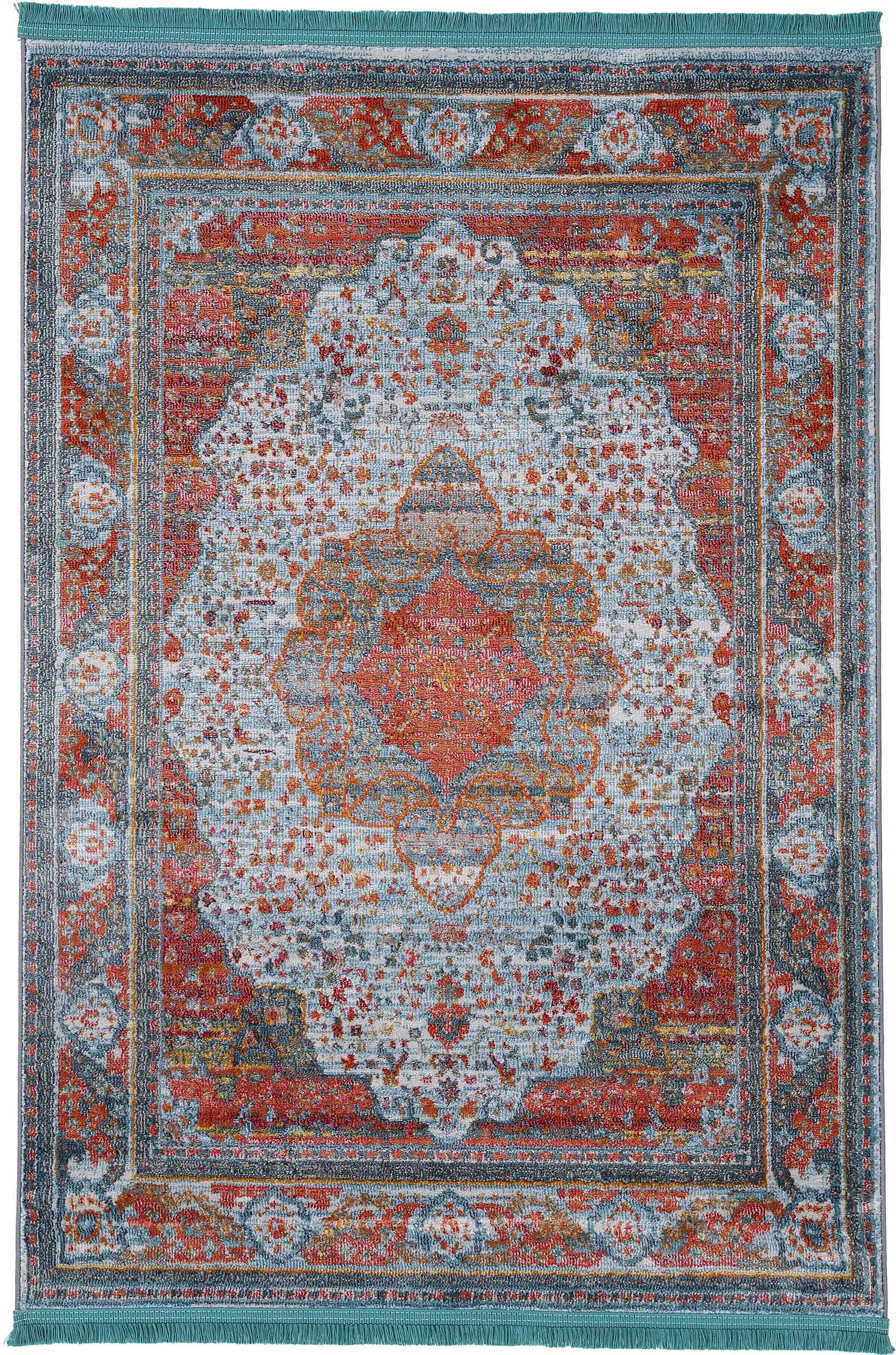 carpetfine Teppich "Desna" rechteckig 8 mm Höhe Vintage Orient Look, Wohnzimmer