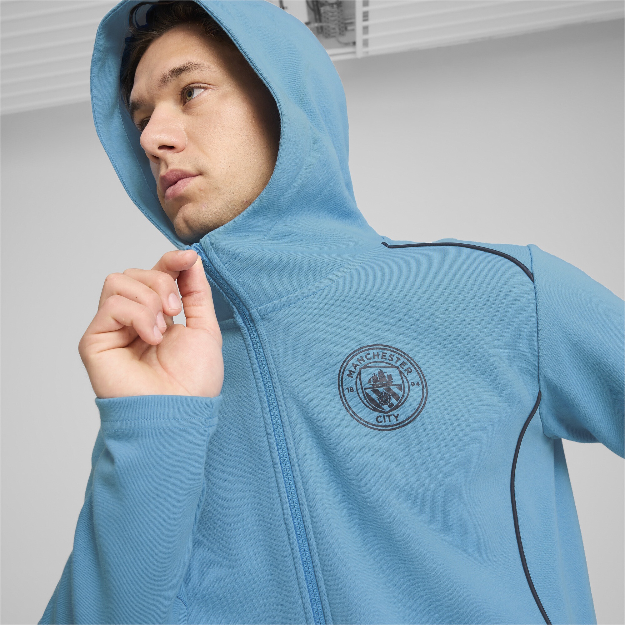 PUMA Trainingsjacke »Manchester City Casuals Kapuzenjacke Herren«