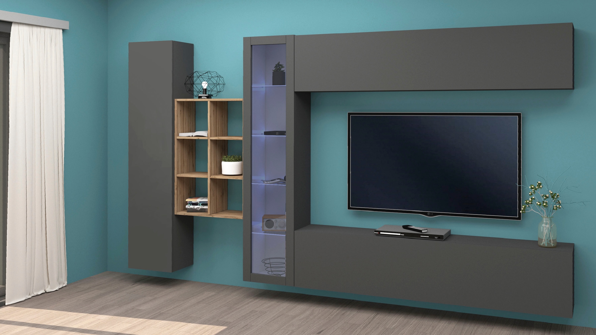 Home affaire Wohnwand »Maruska« 1 Stk. tlg.