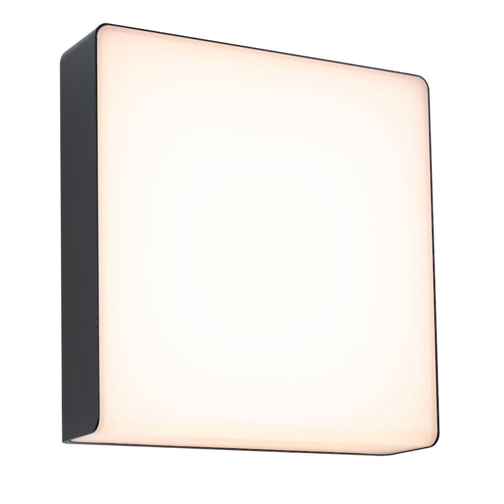 Paulmann LED Außen-Wandleuchte »Azalena IP44 250x97mm 8,5W 700lm 230V Kunststoff, Aluminium«, 1 flammig-flammig