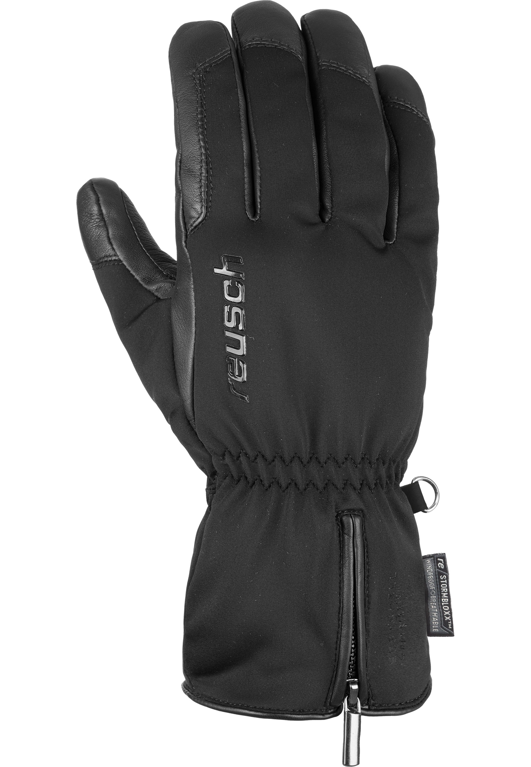 Reusch Skihandschuhe »Powerline STORMBLOXX™«, mit angenehmem Softshell-Material