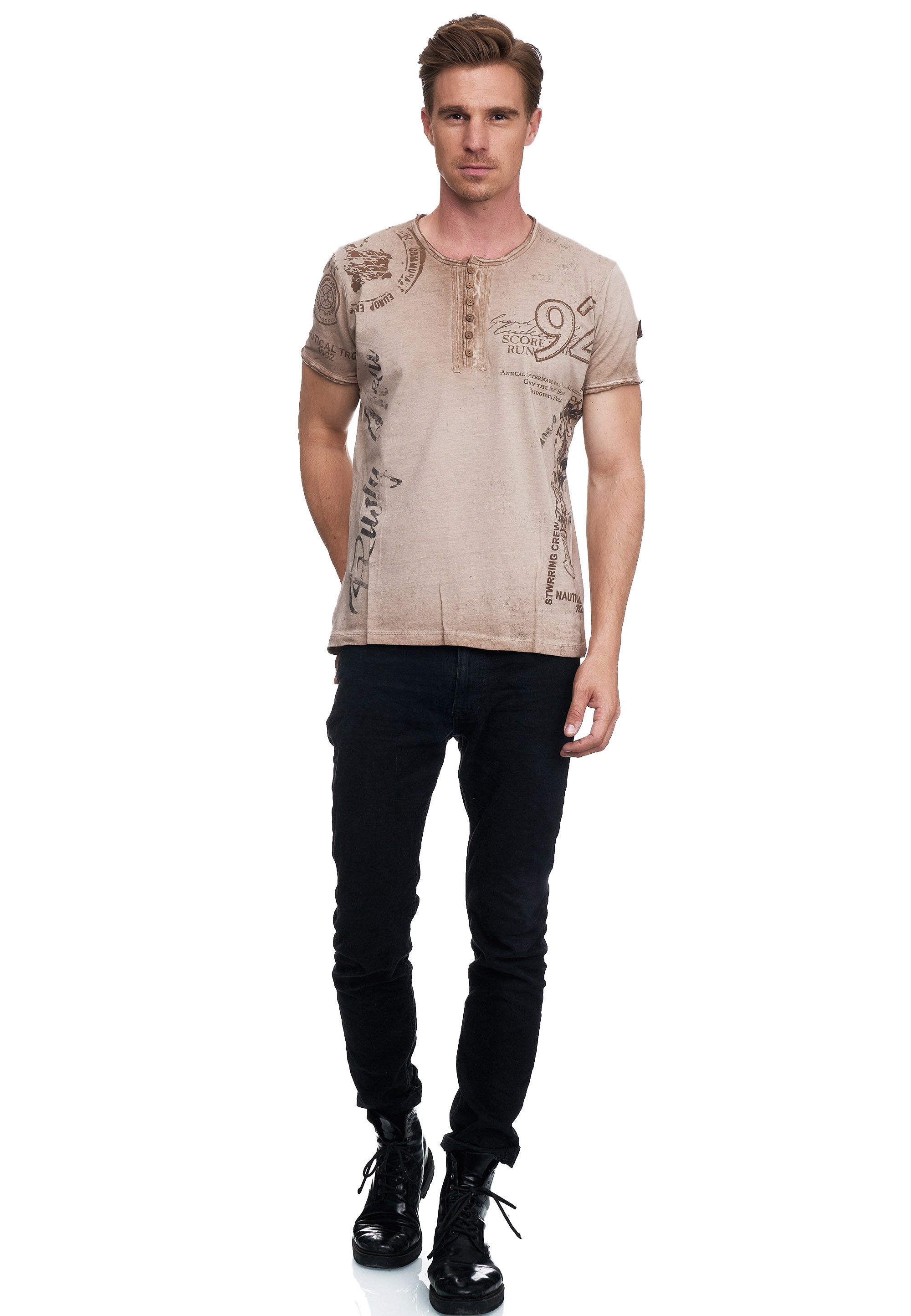 Rusty Neal T-Shirt, mit seitlichem Print