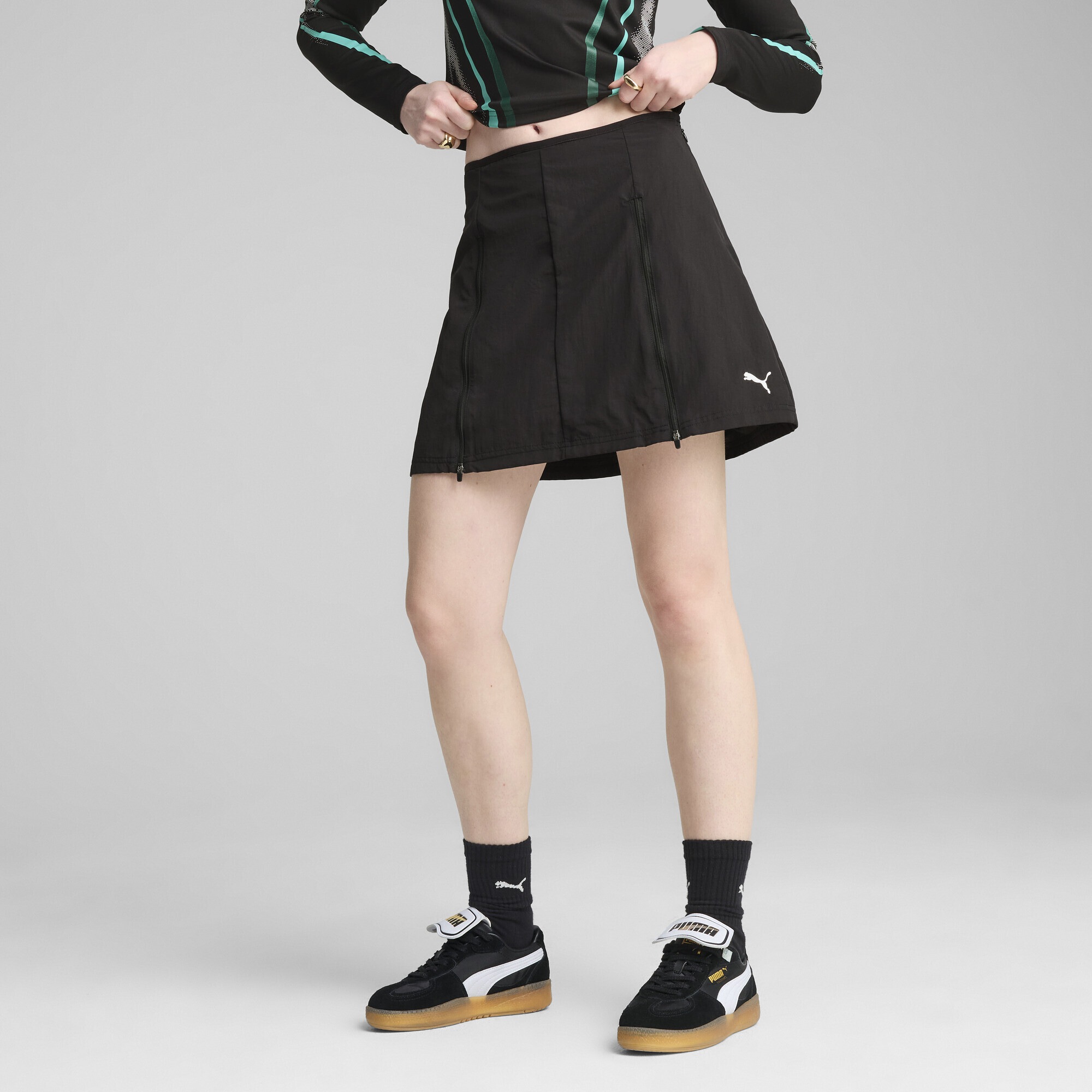 PUMA Jerseyrock »DARE TO Gewebter Zip-Rock Damen«