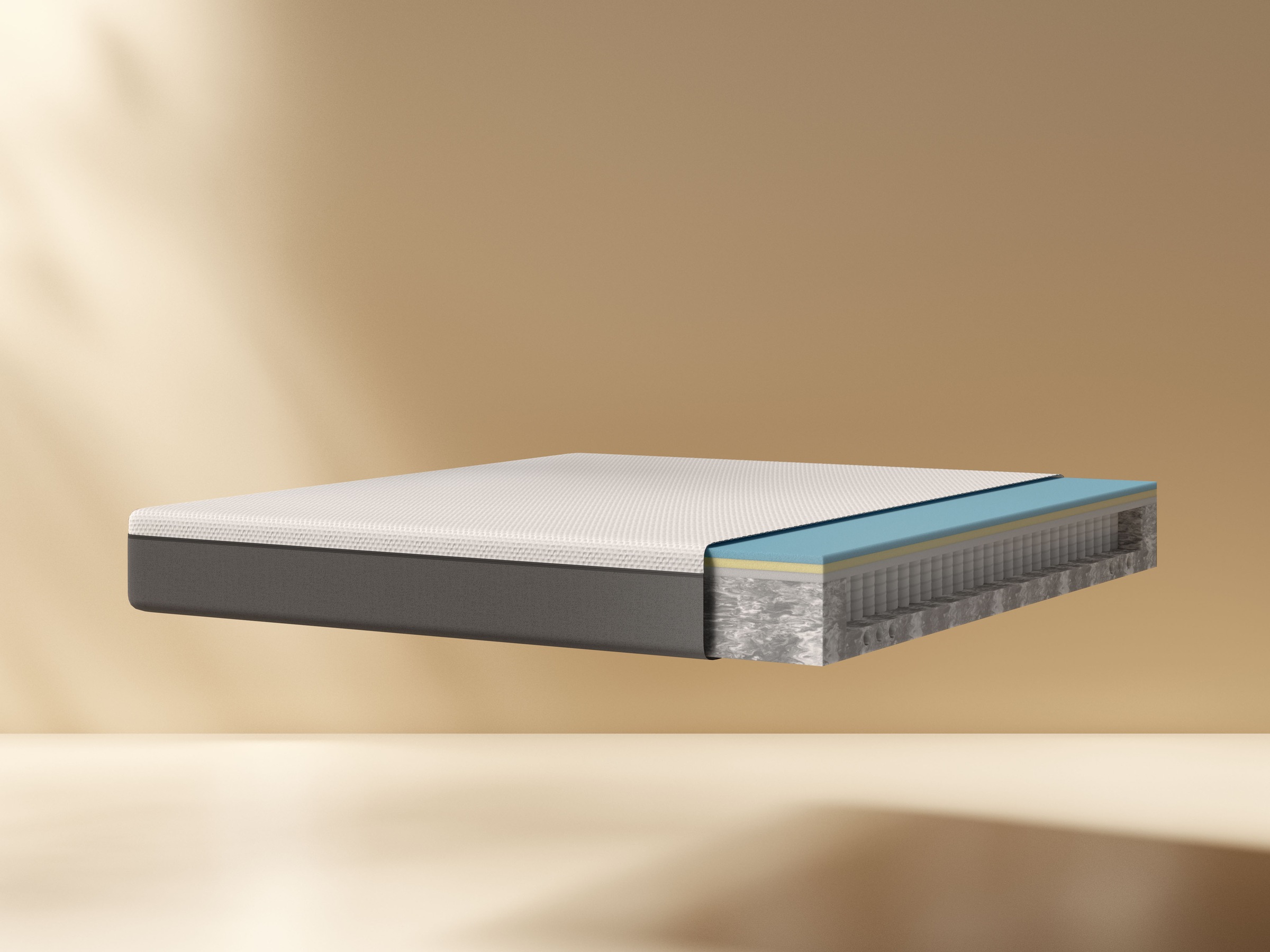 Thumbnail - Emma Taschenfederkernmatratze "Emma 25" 25 cm hoch Raumgewicht: 42 kg/m³ 340 Federn 1-tlg., 1 Stk. tlg., ab 90x200cm und...