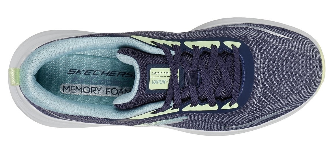 Skechers Sneaker »VAPOR FOAM-SMOOTH RIDE«, Trainingsschuh, Schnürschuh in veganer Verarbeitung