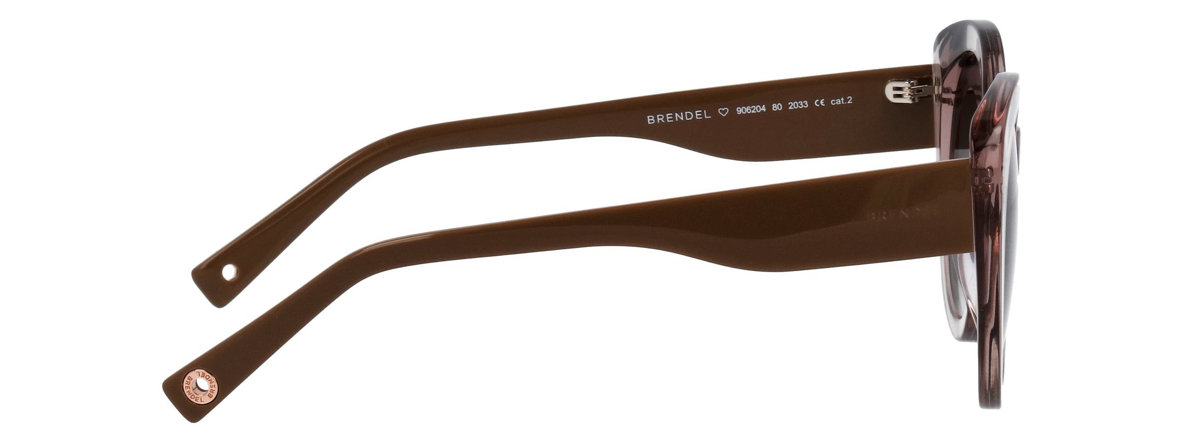 Sonnenbrille BRENDEL EYEWEAR "BRENDEL eyewear Sonnenbrille", Damen, zeitloses champagner, Sonnenbrillen Sonnenbrille