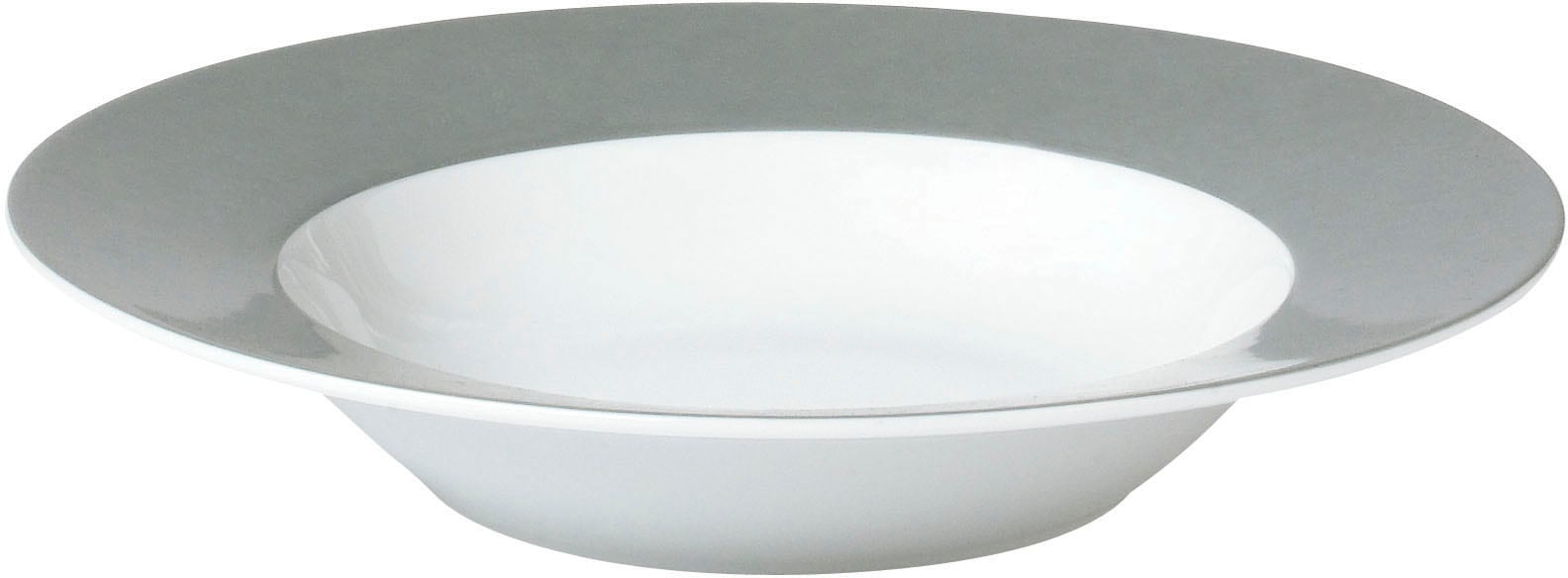 Suppenteller »Vario«, (Set, 6 St., 6 Suppenteller Ø 21,5cm), Porzellan, spülmaschinen-...