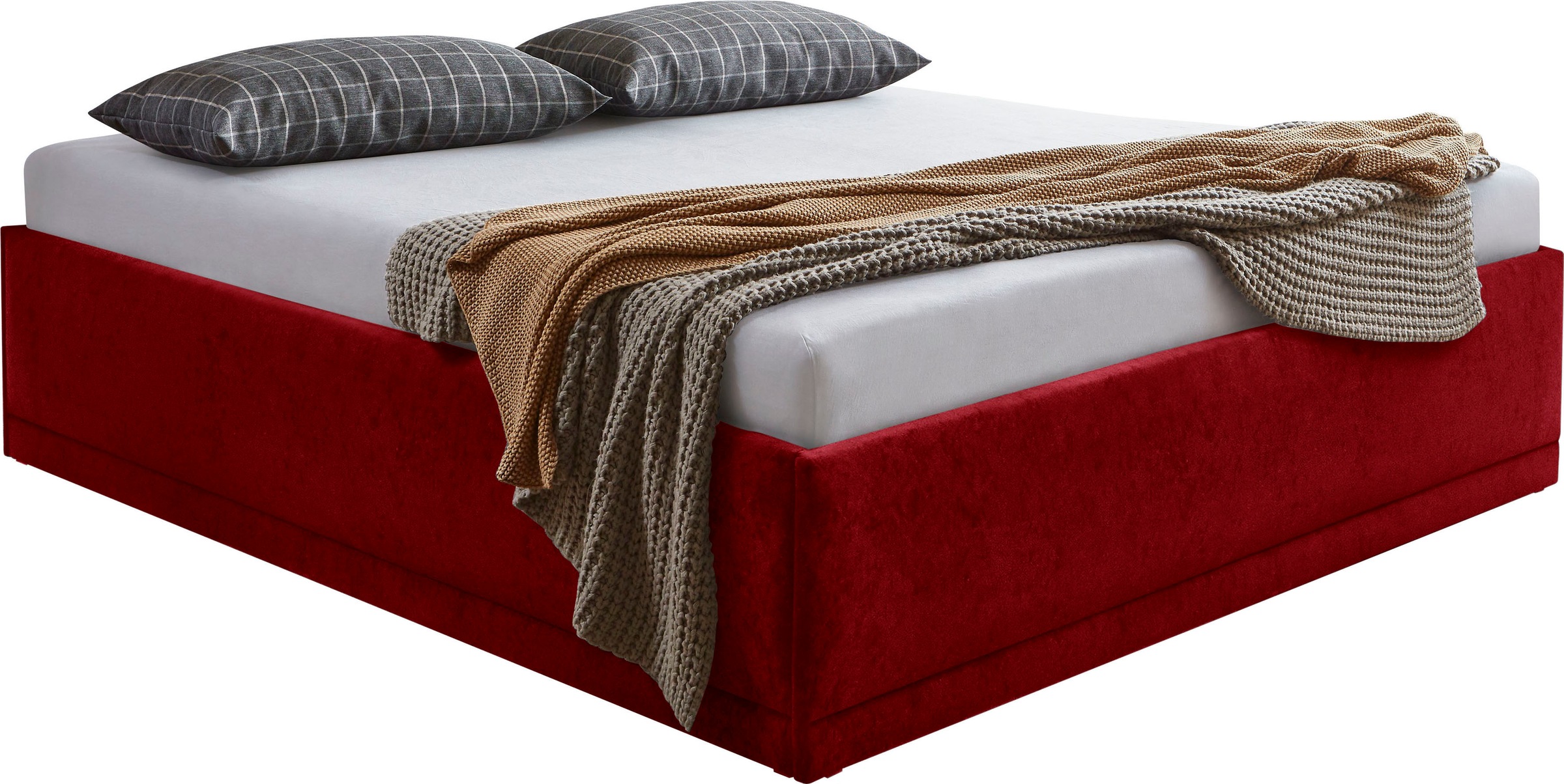 Westfalia Schlafkomfort Polsterbett "Texel" Komforthöhe mit Zierkissen, Bet günstig online kaufen