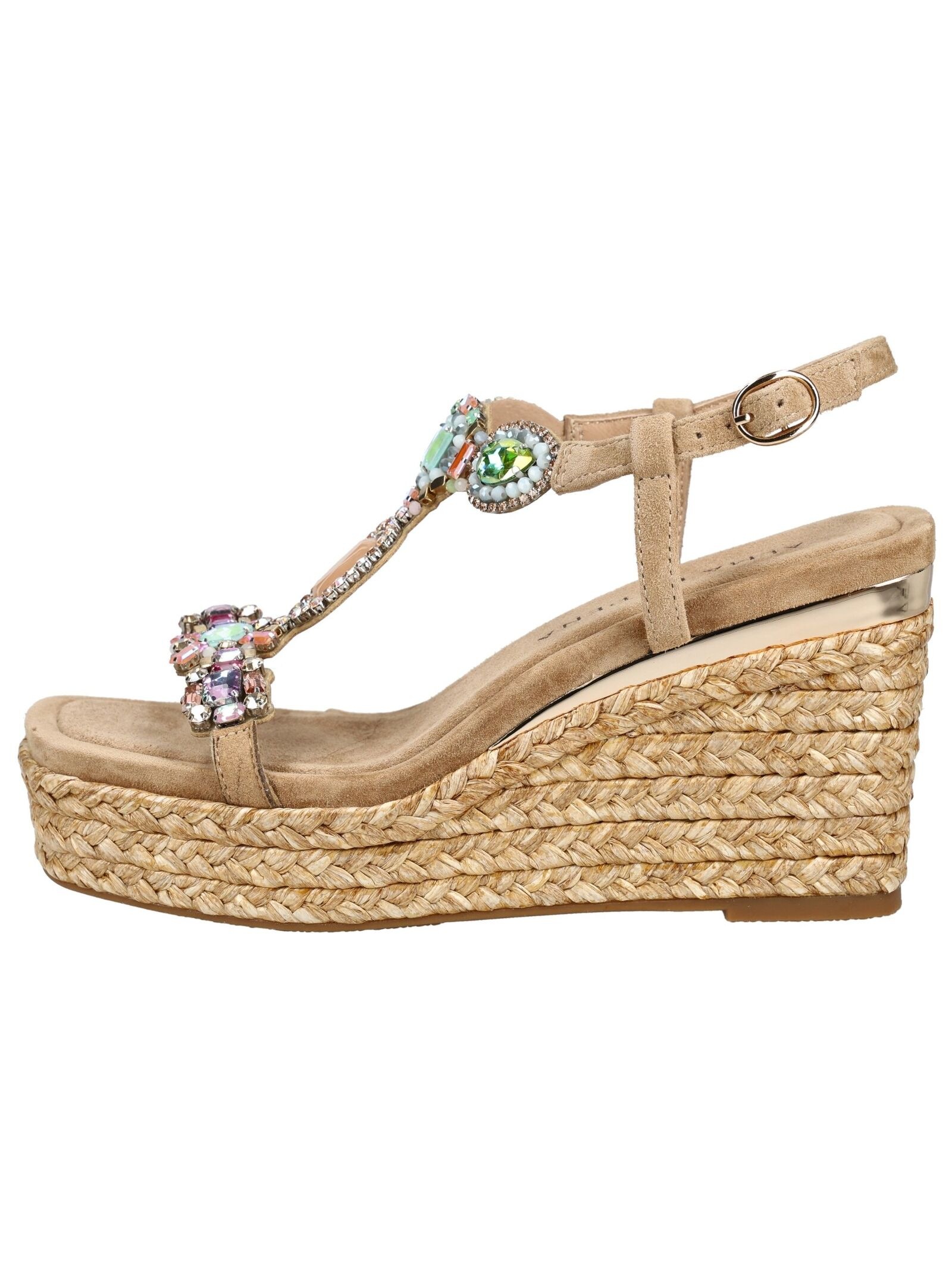 Alma en Pena Keilsandalette »ALMA EN PENA Sandalen Veloursleder/Textil«