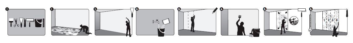 Komar Vliestapete »Digitaldruck Vlies -  Star Wars Retro Cartoon - Größe 200 x 280 cm« bedruckt glatt Kinderzimmer