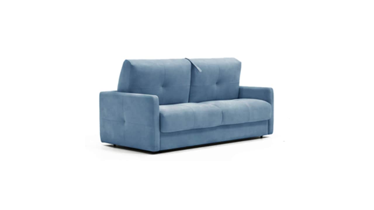 Egoitaliano Schlafsofa »DUCK, Made in Italy-Designsofa mit Dauerschlaffunktion, Breite 206 cm« Schlafcouch aus Luxus Microfaser mit komfortabler Matraze. 160x190 cm