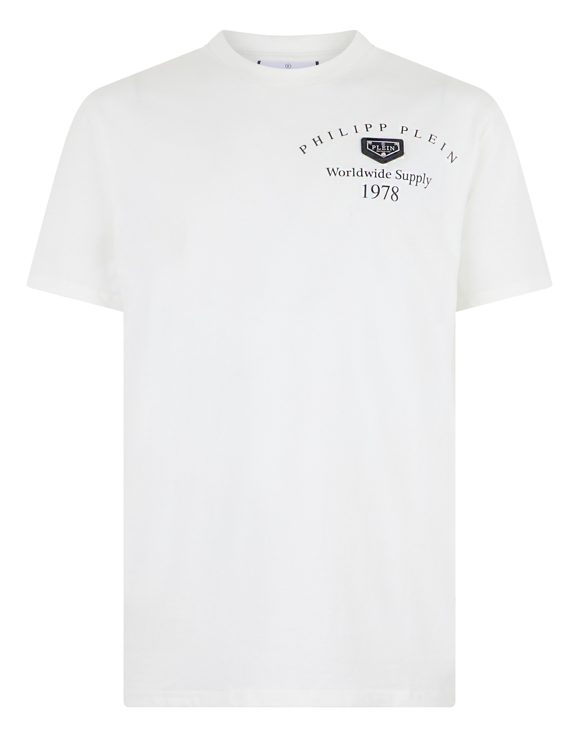 PHILIPP PLEIN "Kurzarm-Rundhals-T-Shirt"