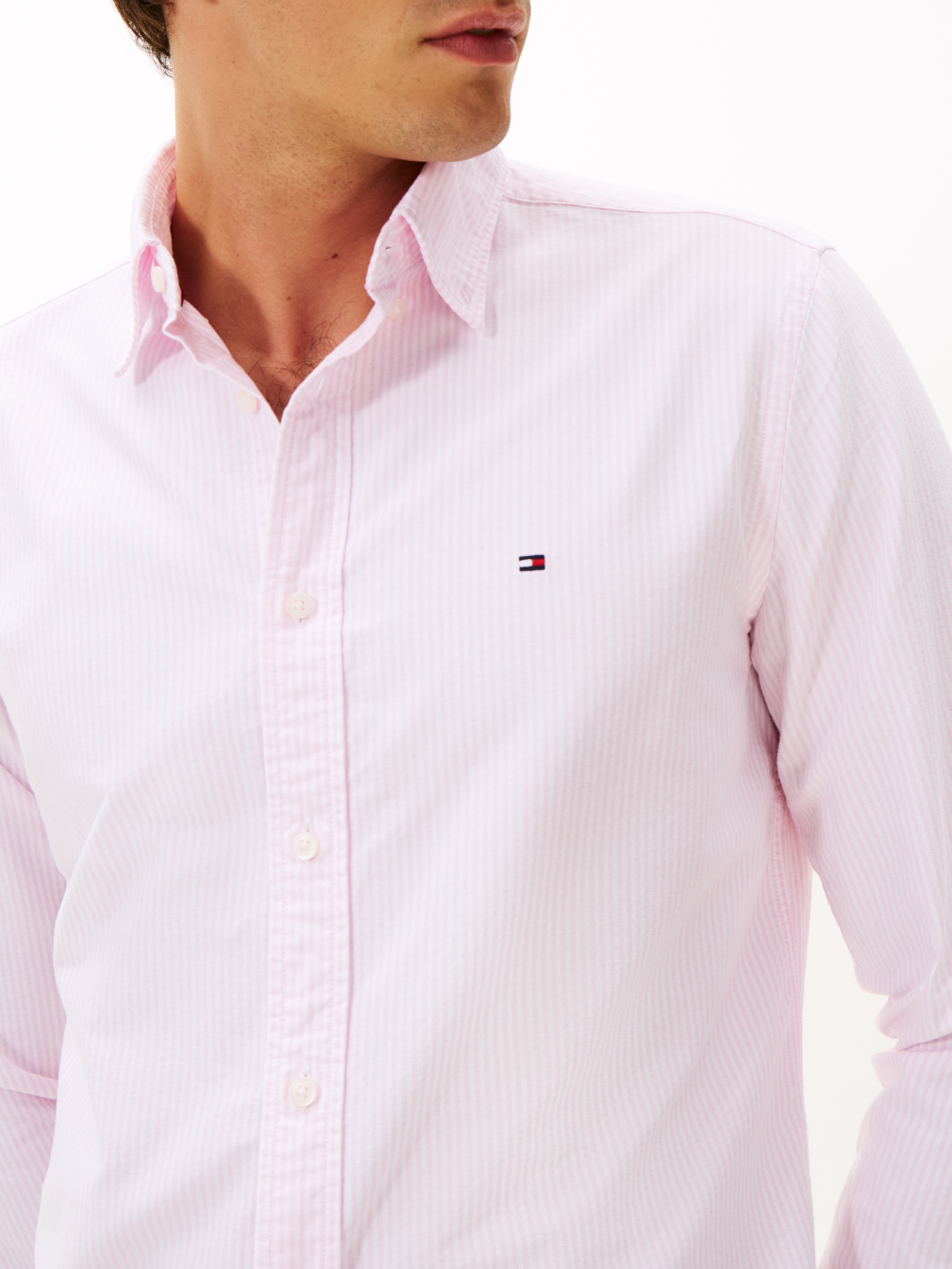 Tommy Hilfiger Langarmhemd »HERITAGE OXFORD STRIPE RF SHIRT«