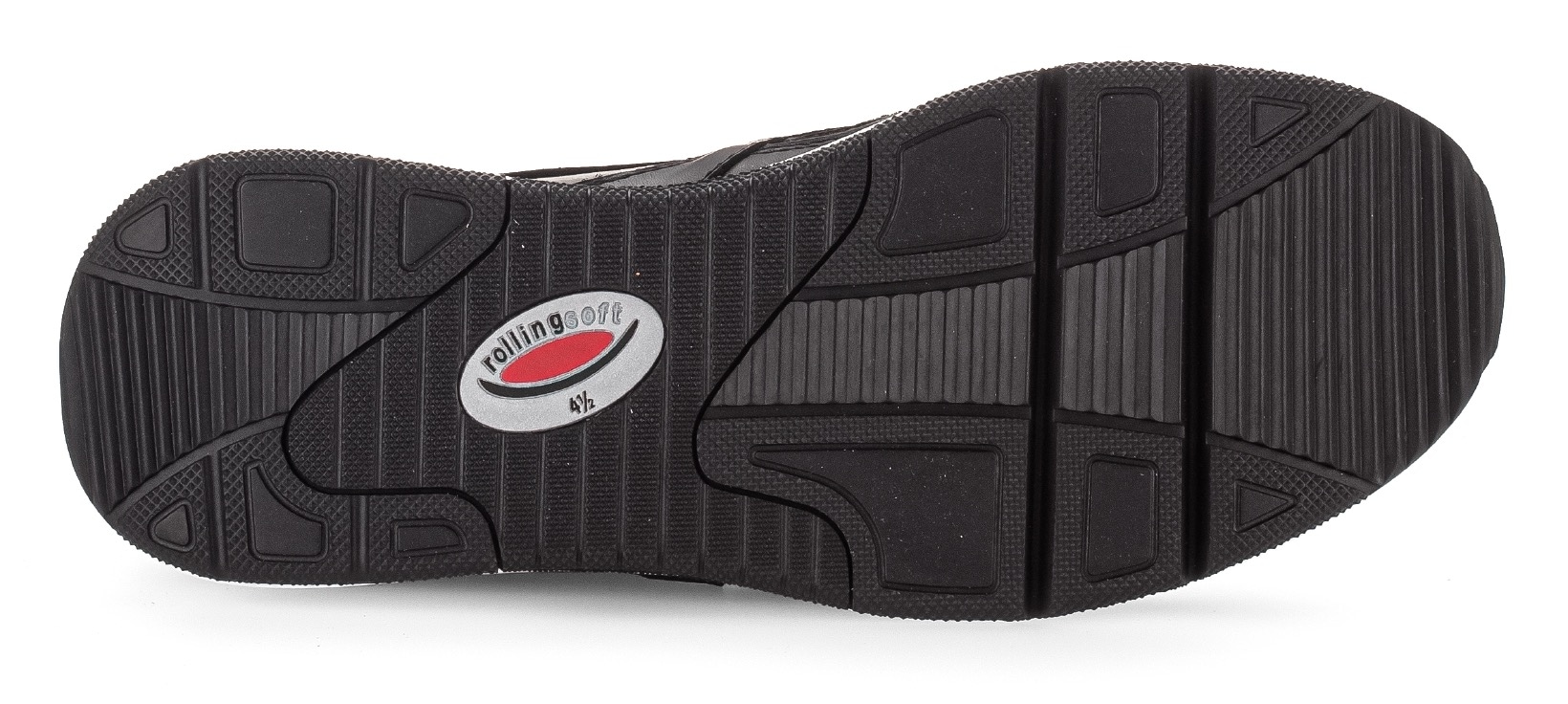 Gabor Rollingsoft Keilsneaker, Freizeitschuh, Halbschuh, Schnürschuh mit Schaftrandpolsterung