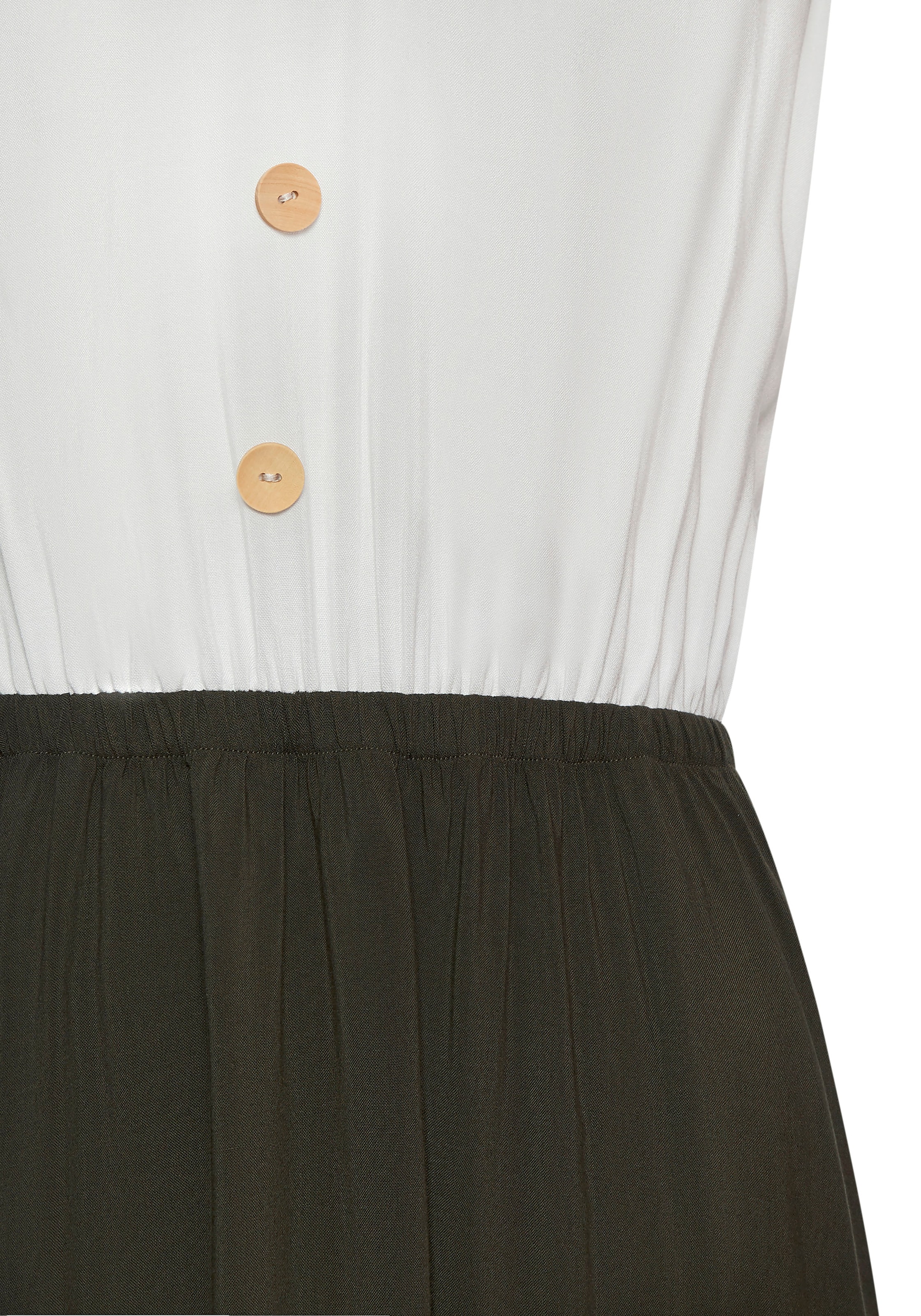 LASCANA Sommerkleid, mit Schleifen, Strandkleid, casual