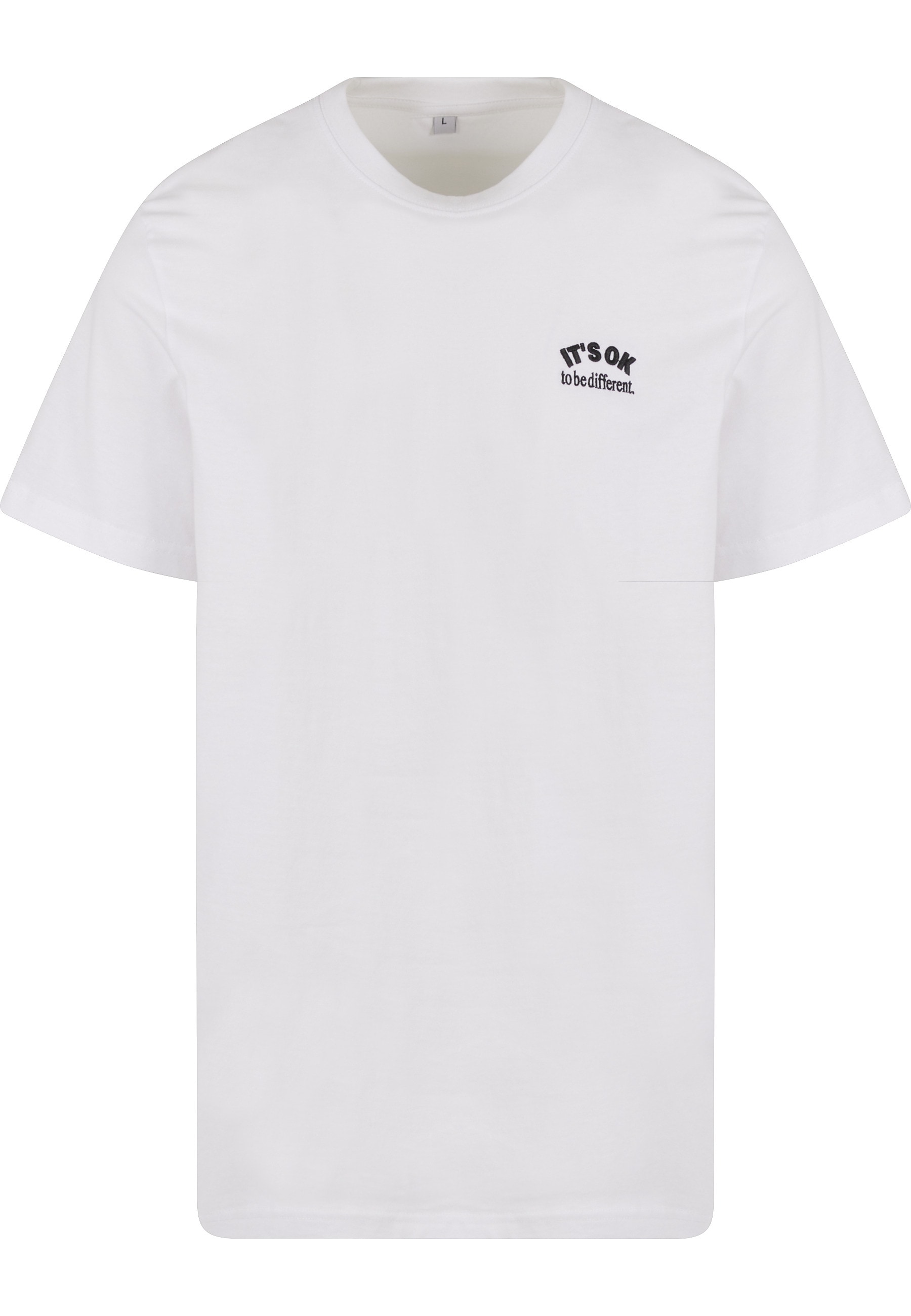 MisterTee T-Shirt "MisterTee Its Ok EMB Tee" 1 Stk. günstig online kaufen