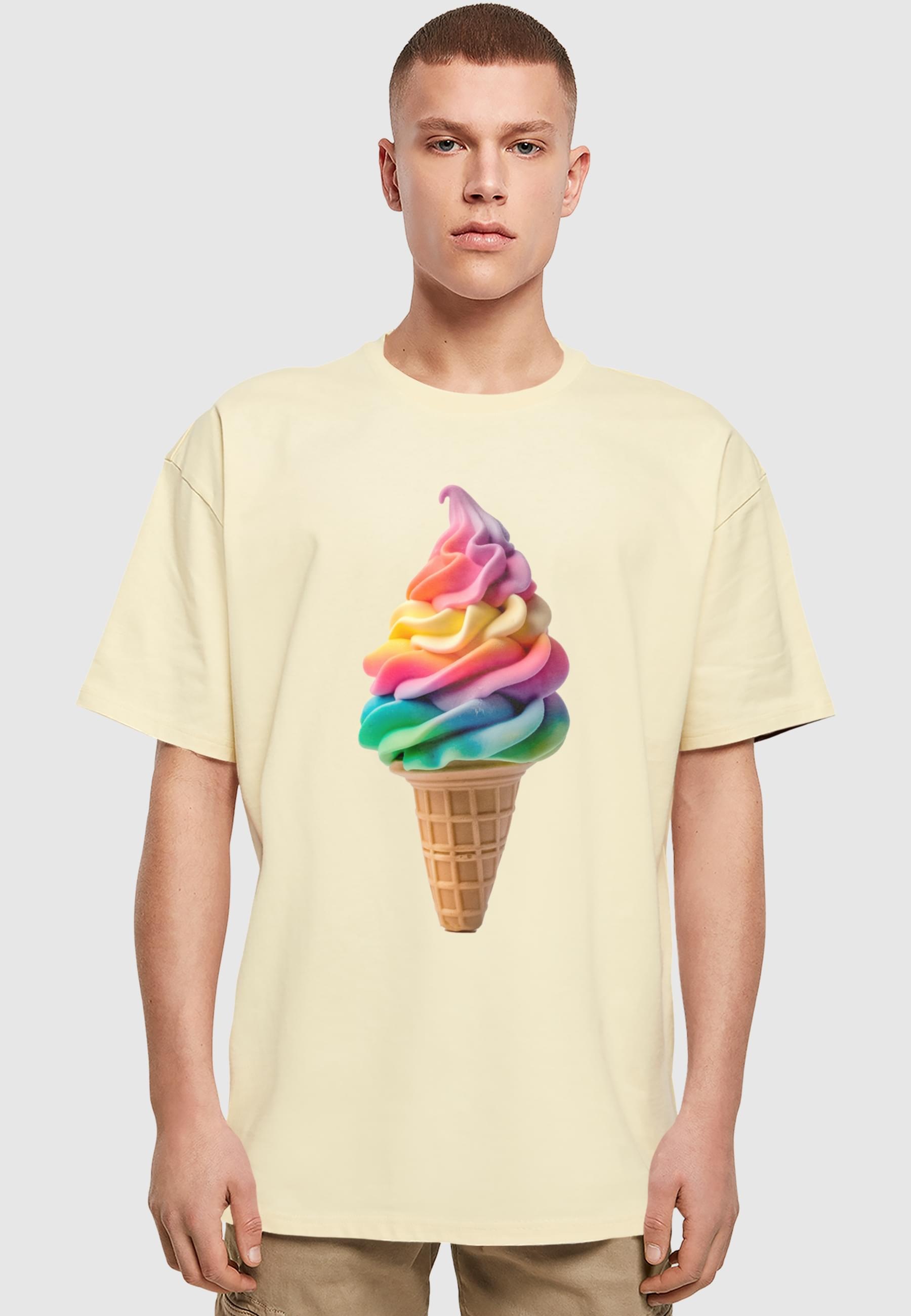 Merchcode T-Shirt »Merchcode Pride Scoops Heavy Oversized T-shirt«, (1 tlg.)