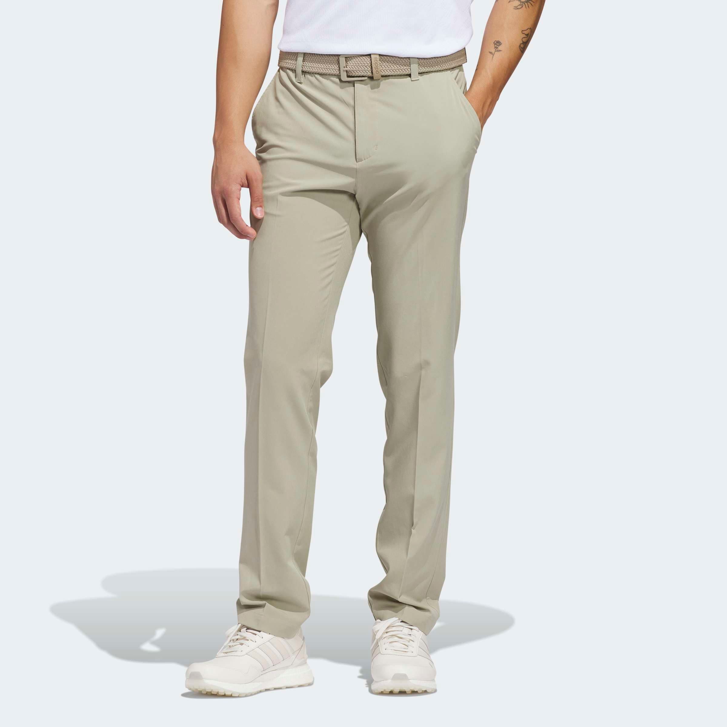 Golfhose ADIDAS PERFORMANCE "ULTIMATE365 TAPERED", Herren, Gr. 40, Länge 30, wonder cargo,, Obermaterial: 88% Polyester, 12% Elasthan, Hosen