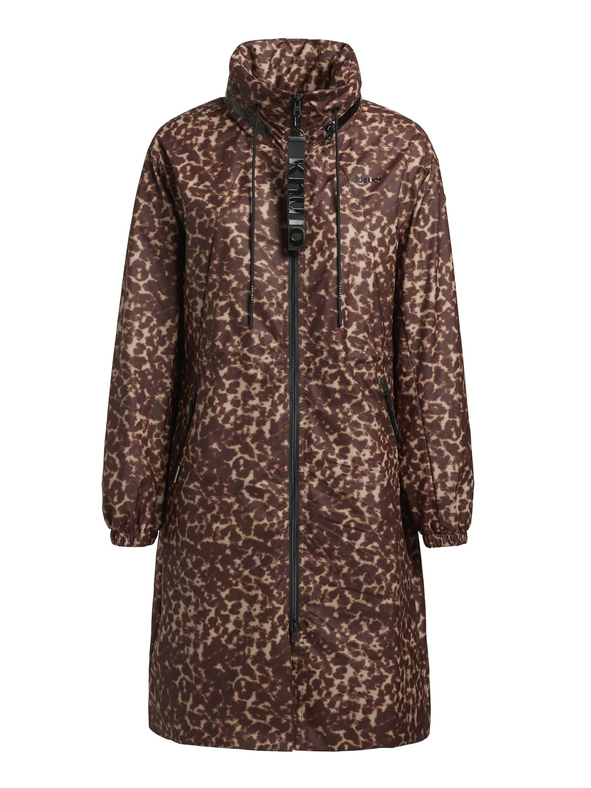 khujo Kurzmantel »ERTHE LEO PRINT«