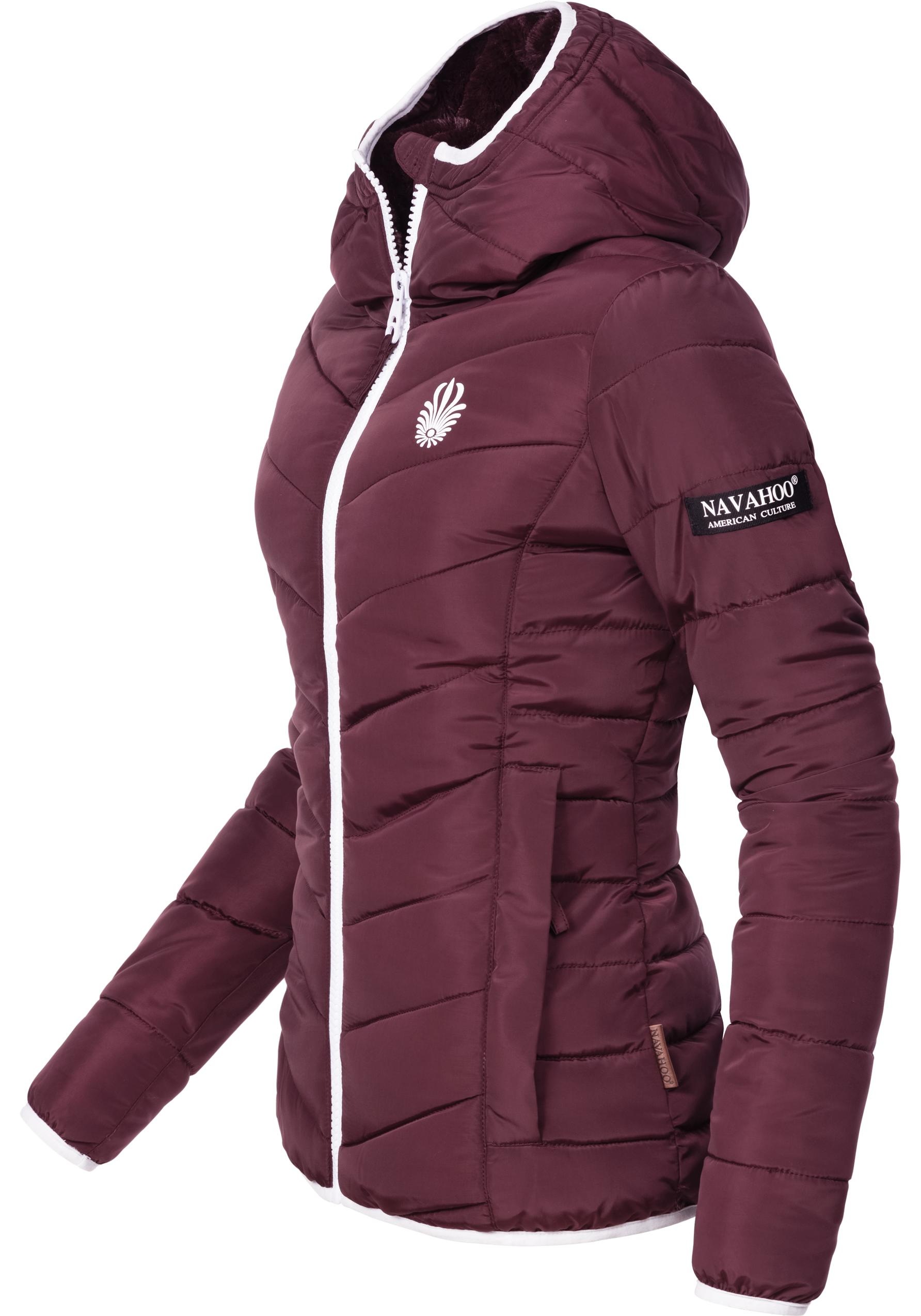 Navahoo Steppjacke "Elva", mit Kapuze, stylische Damen Winterjacke mit Kapu günstig online kaufen