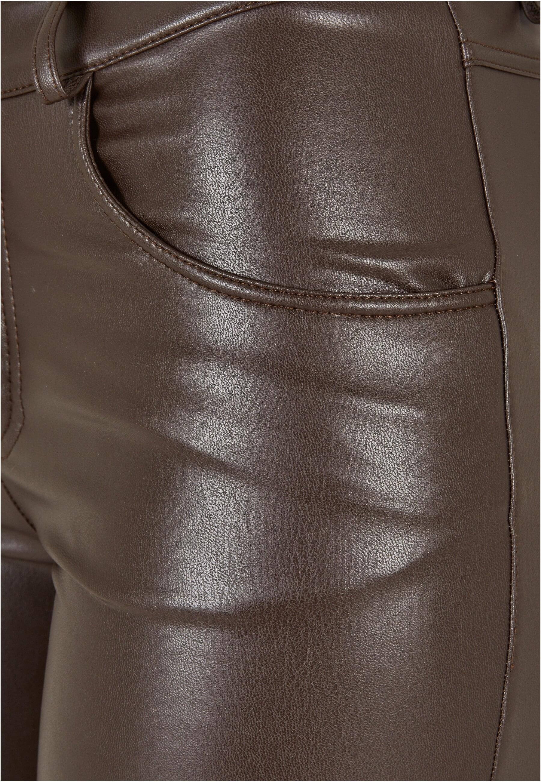 URBAN CLASSICS Jerseyhose BAUR bestellen online | »Damen Mid Waist (1 Leather Ladies Synthetic Pants«, tlg.)