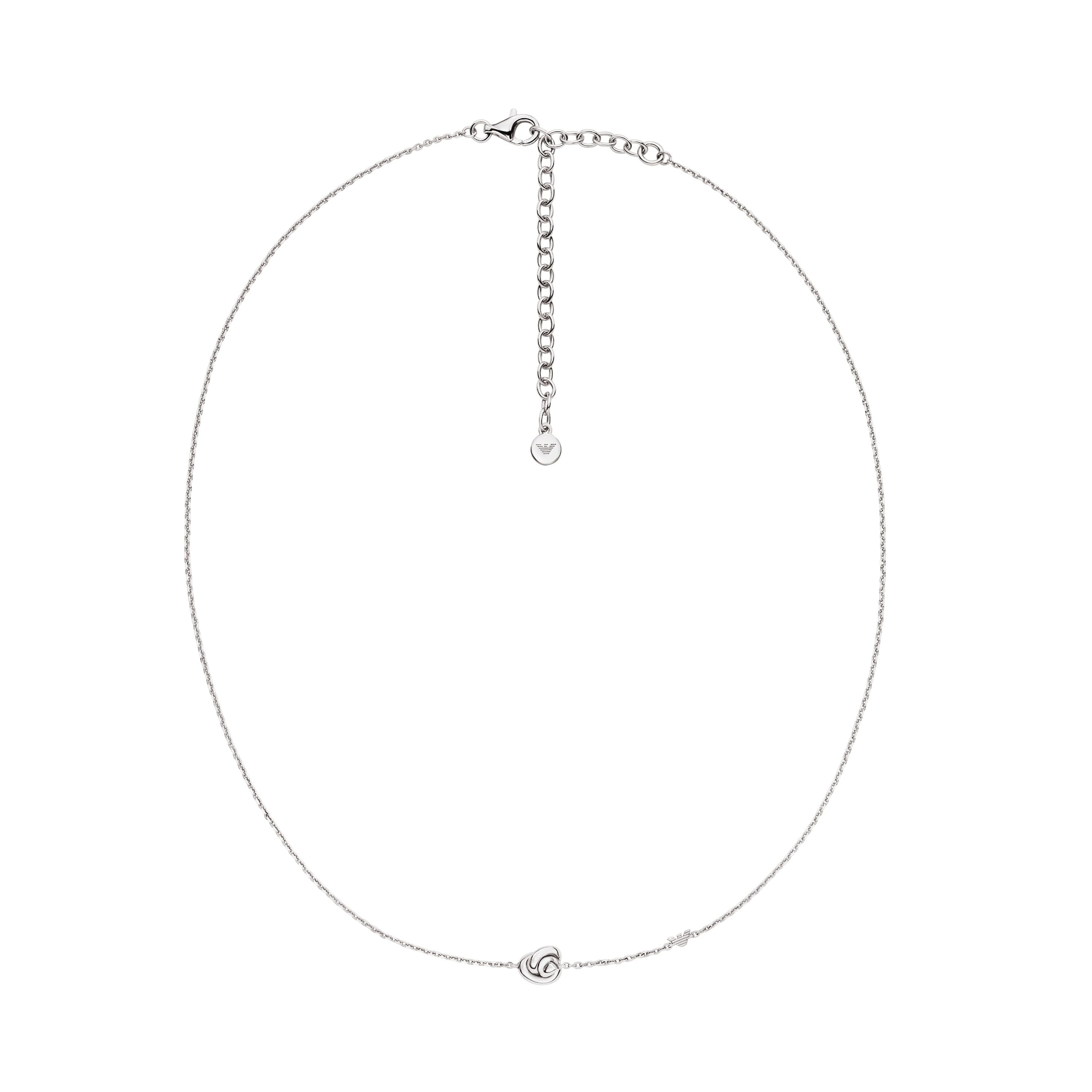 Emporio Armani Kette mit Anhänger »Schmuck Geschenk Silber 925 Knoten-Optik«