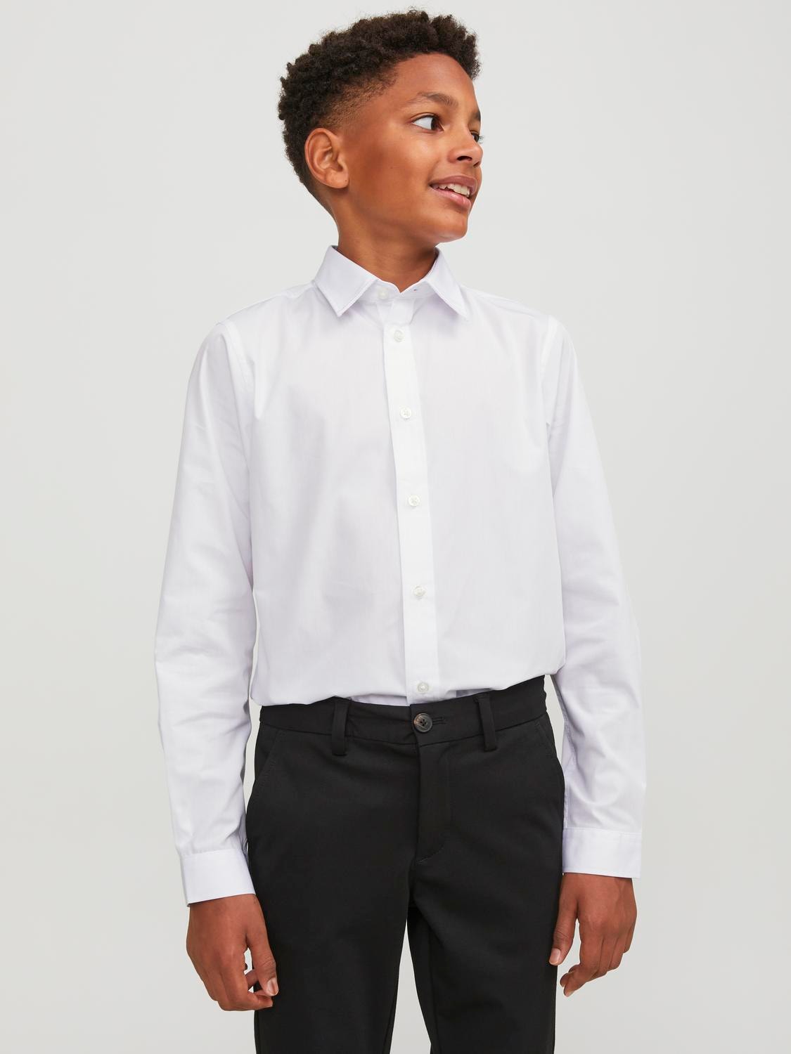 Jack & Jones Junior Langarmhemd »JJJOE SHIRT LS TC NOOS JNR«